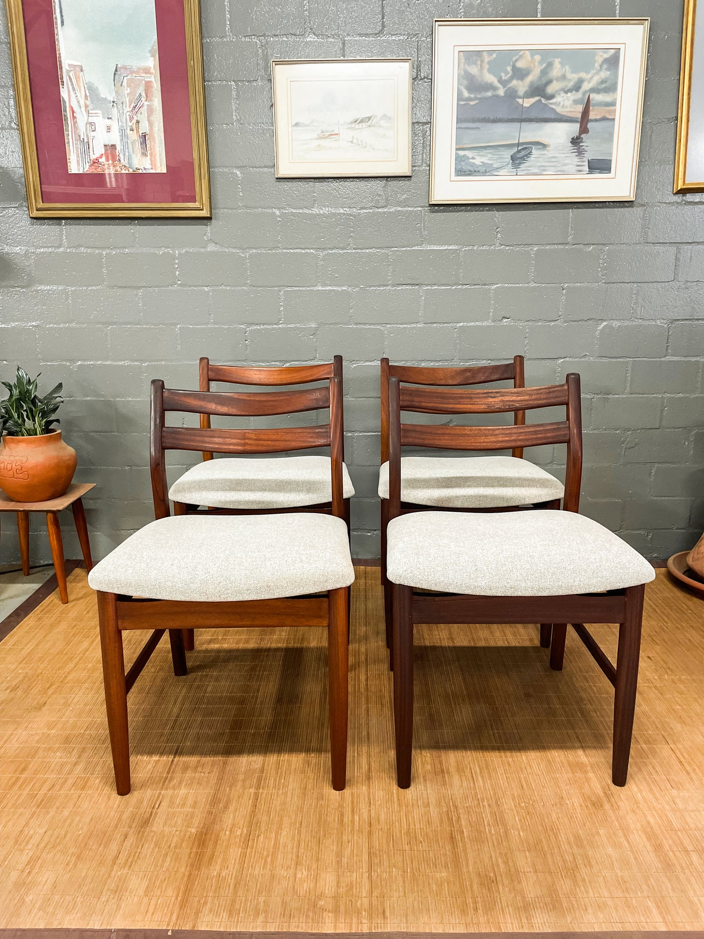 Set of Four Dining Chairs