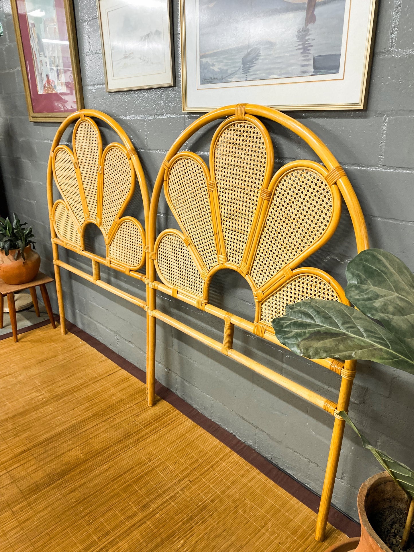 King Petal Headboard