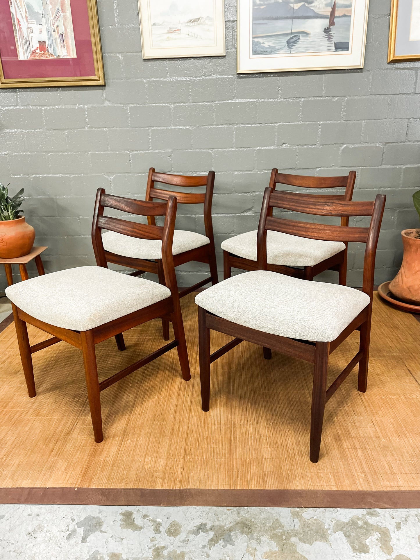 Set of Four Dining Chairs