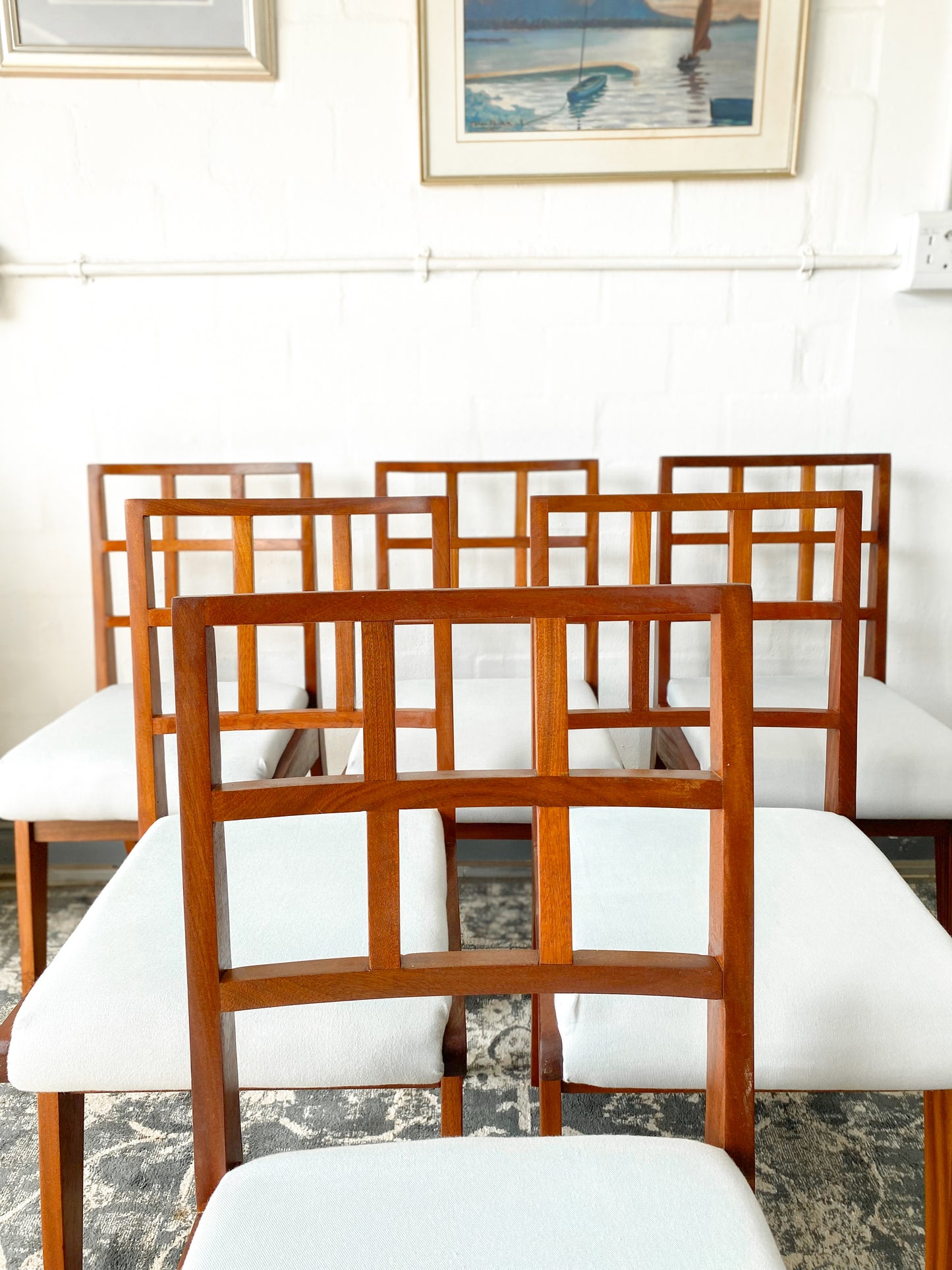Set of 6 Mid-Century Dining Chairs