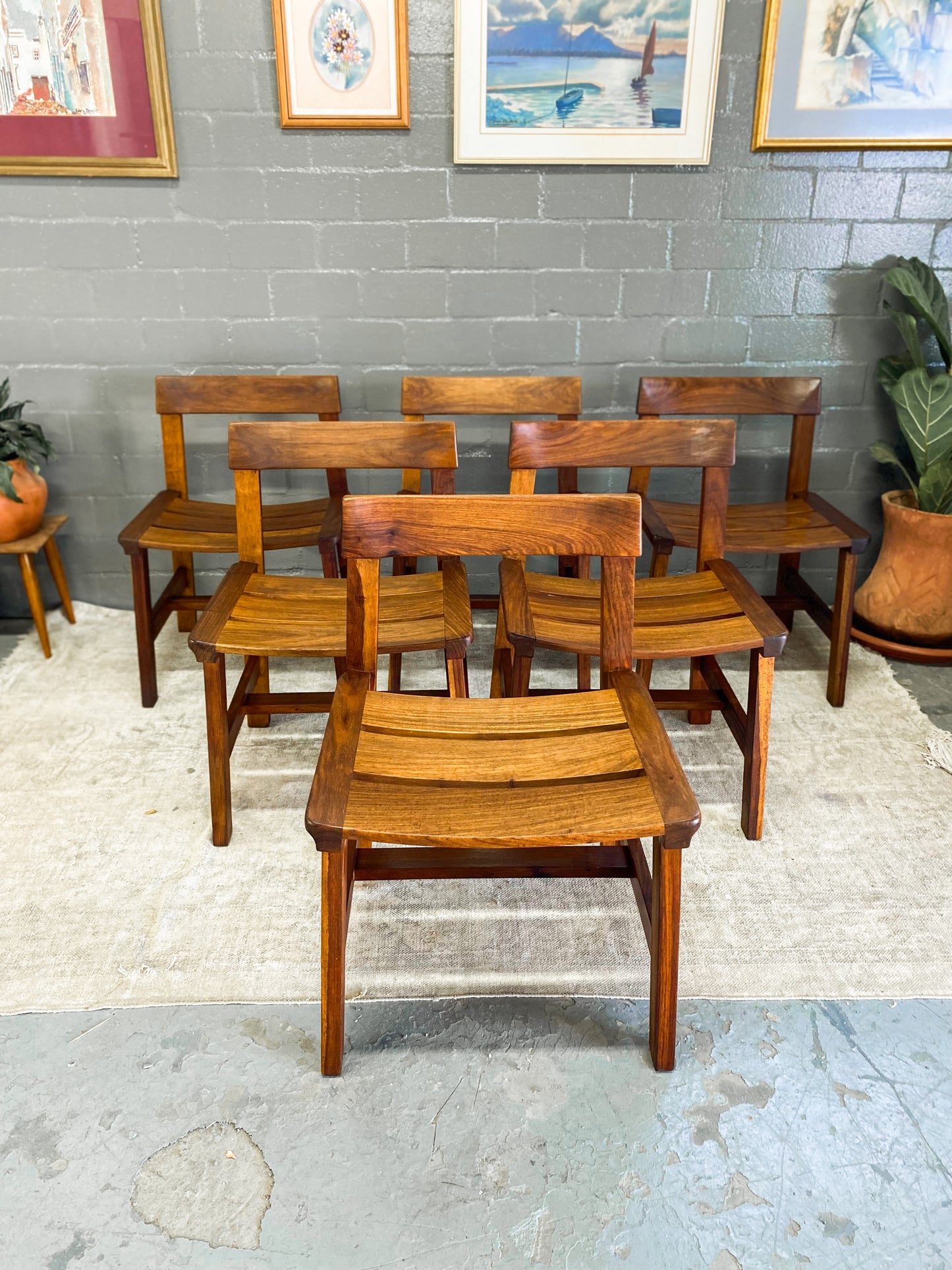 Set of 6 DS Vorster Dining Chairs