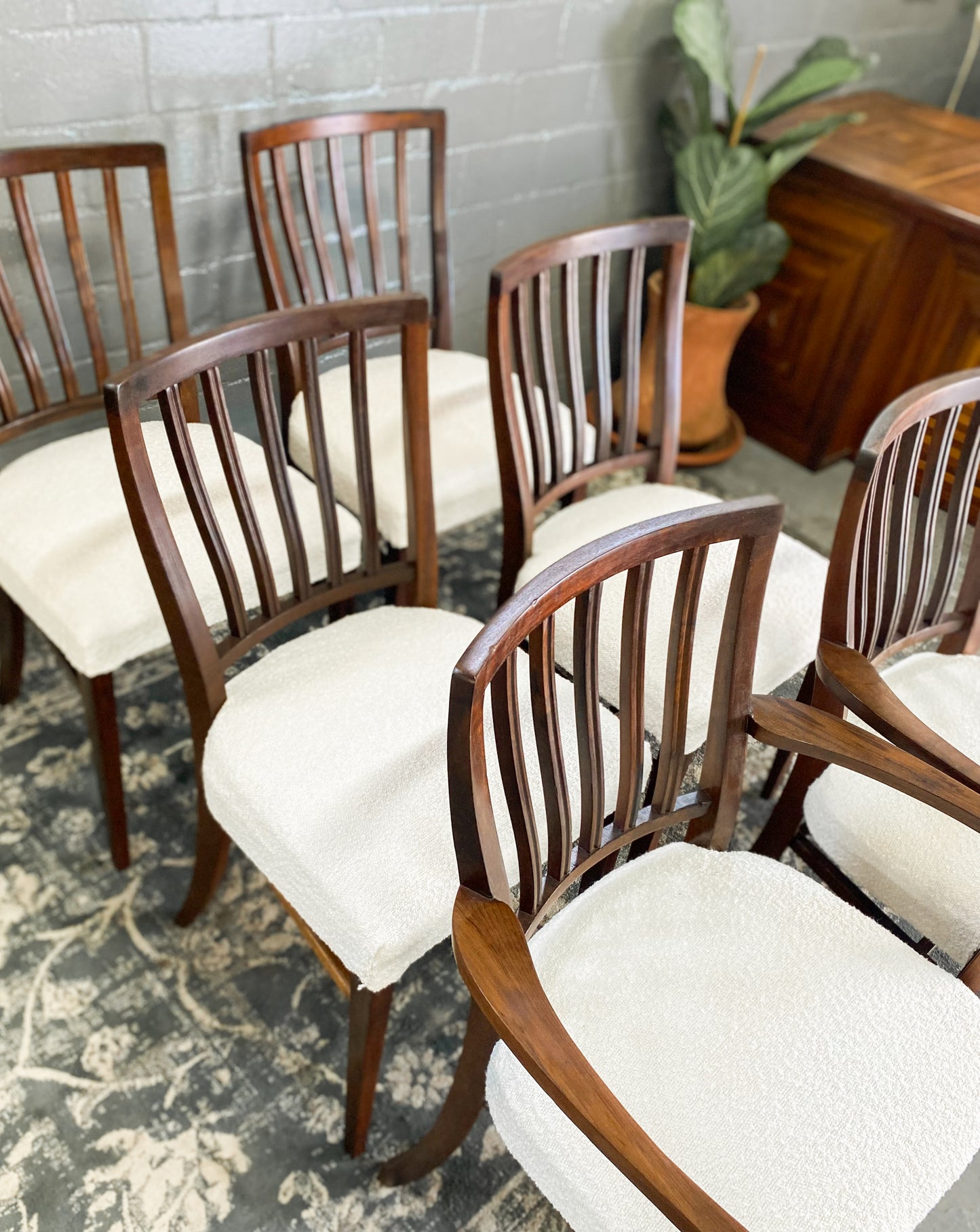 Set of 6 EE Meyer Dining Chairs
