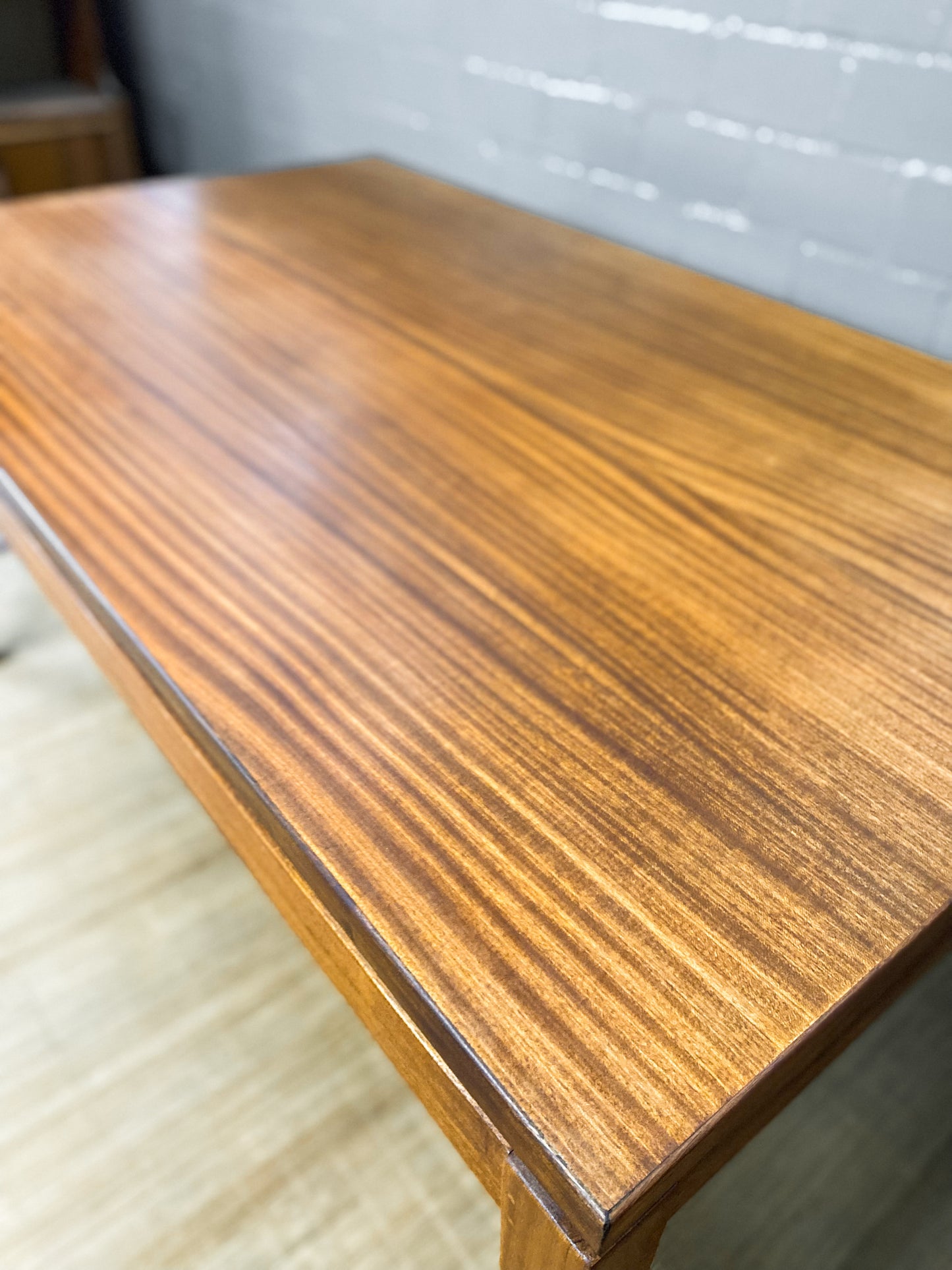 Elegant Mid-Century Modern Teak Dining Table