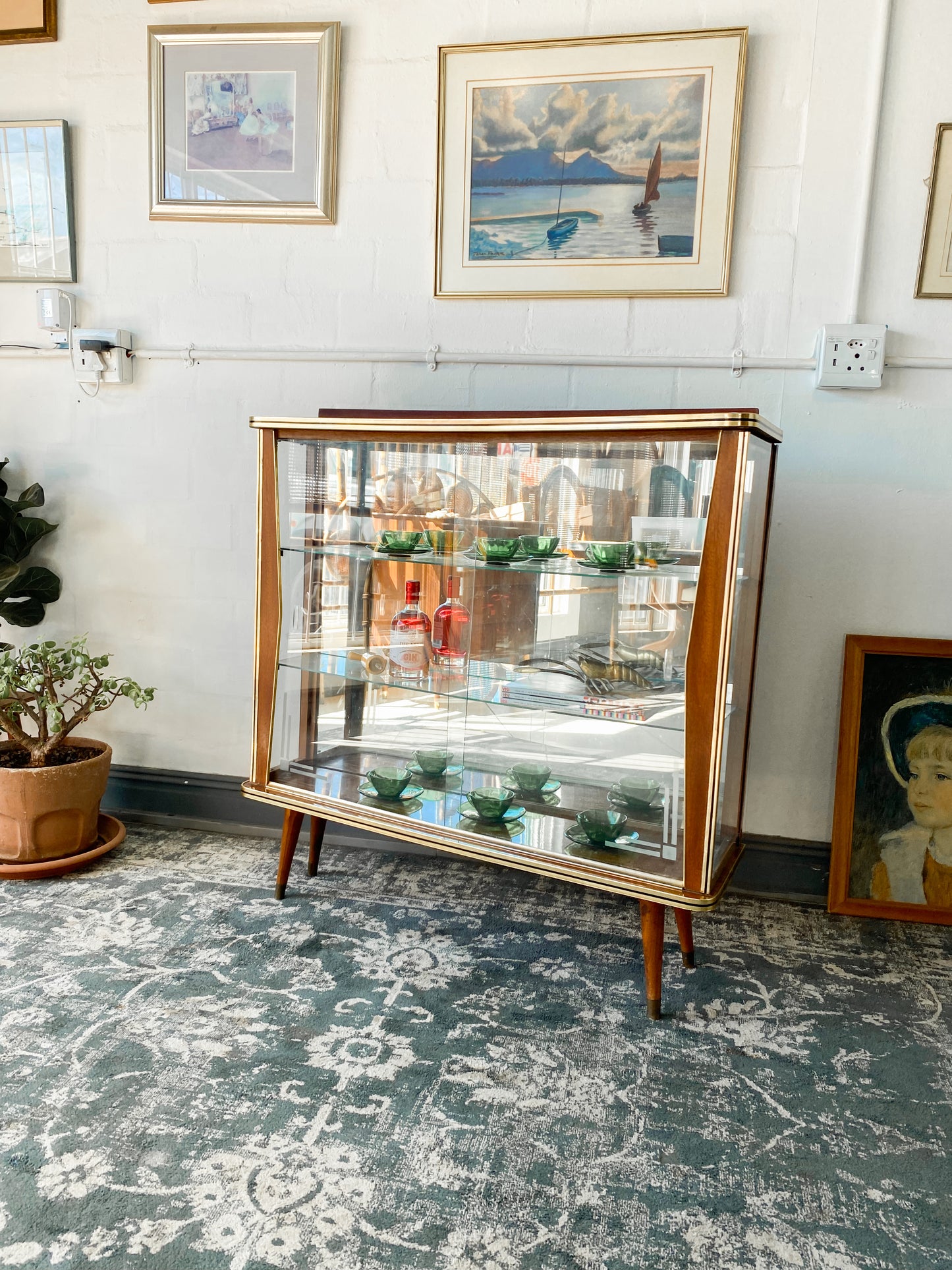 Retro Display Cabinet