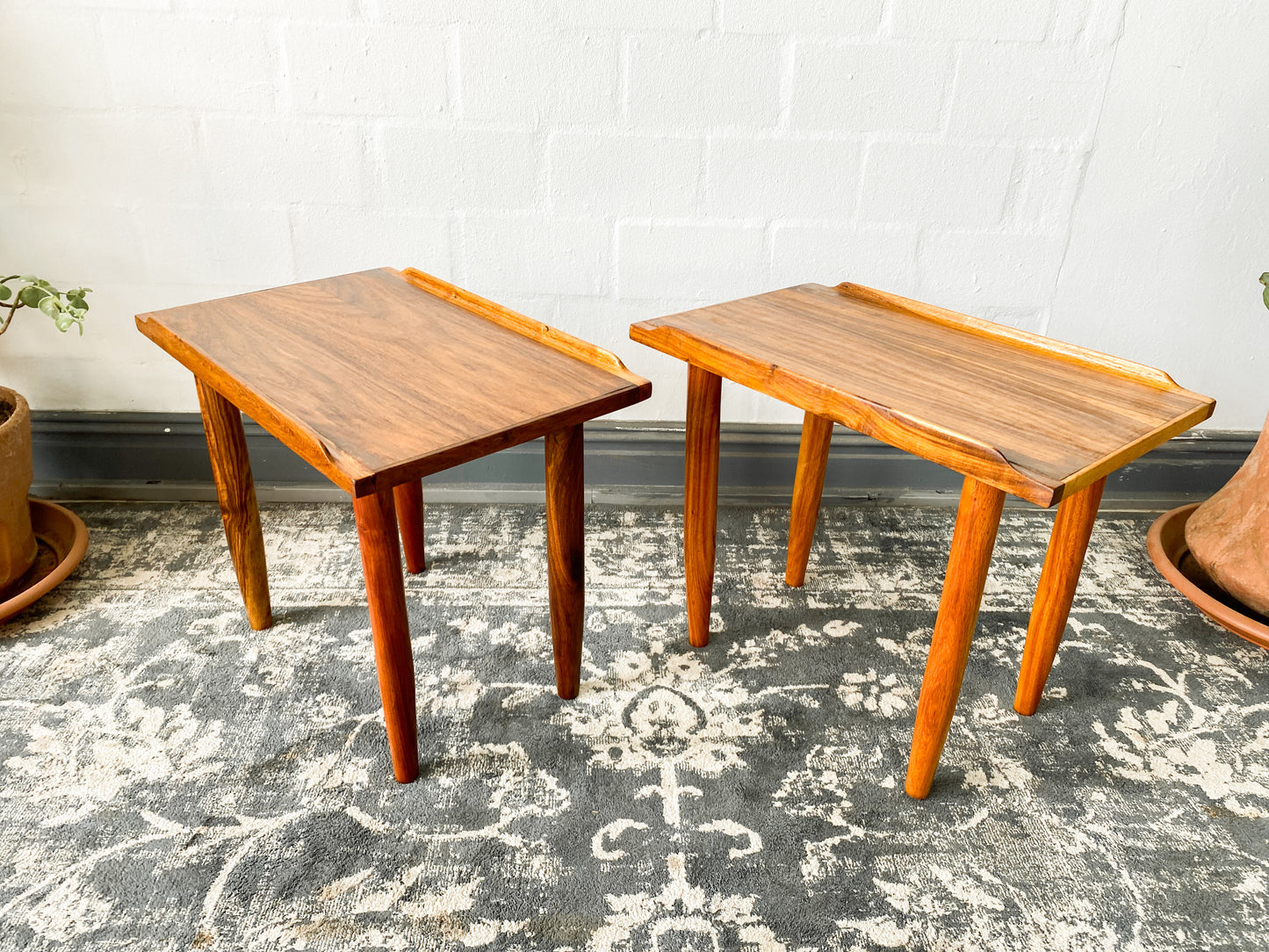 Pair of Mid-Century Side Tables