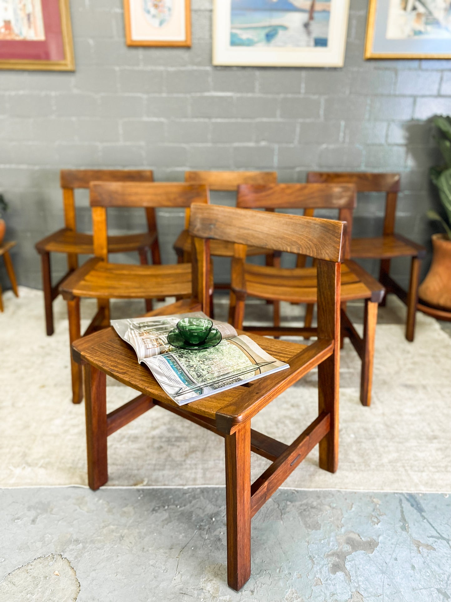 Set of 6 DS Vorster Dining Chairs