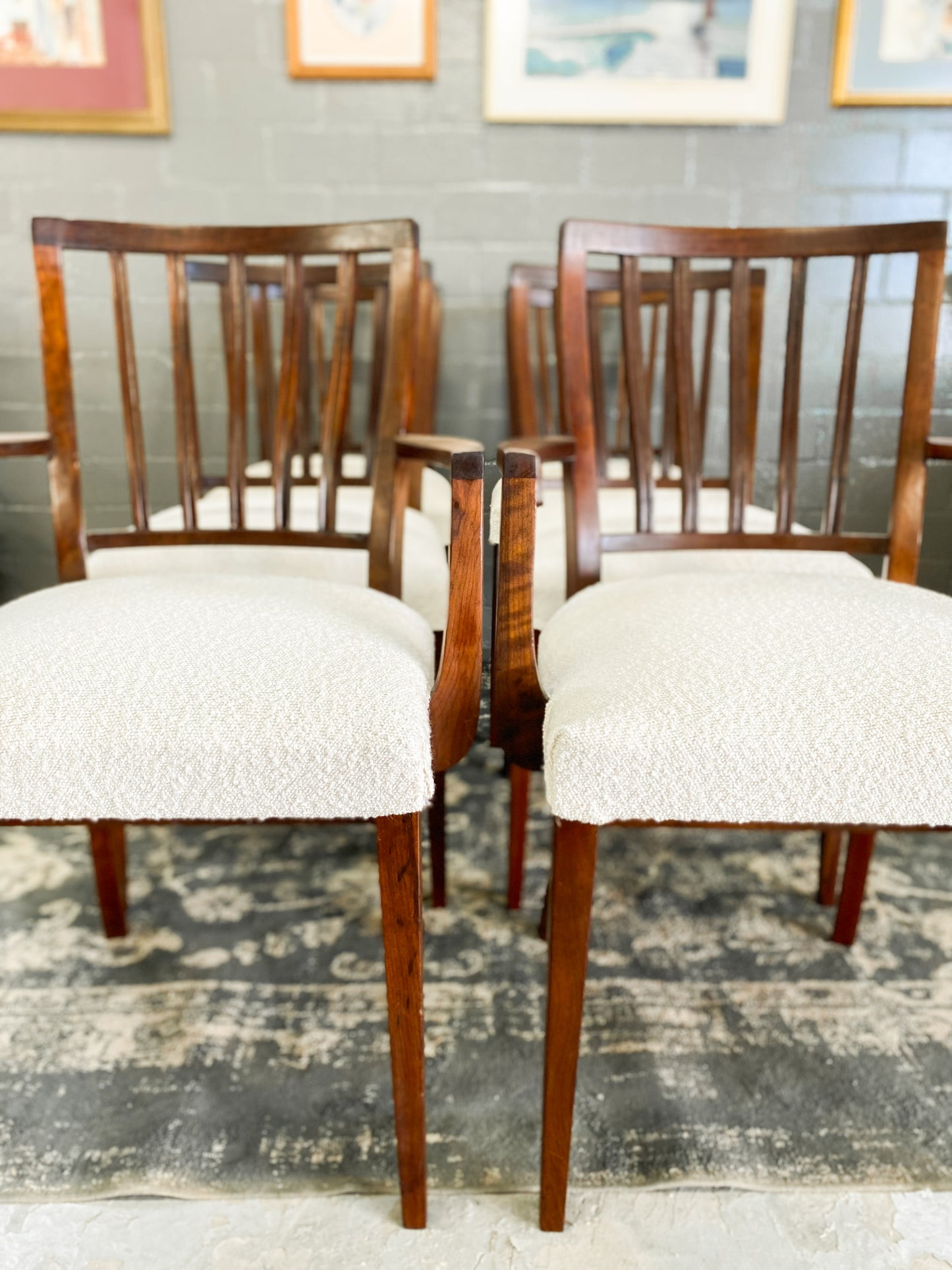 Set of 6 EE Meyer Dining Chairs