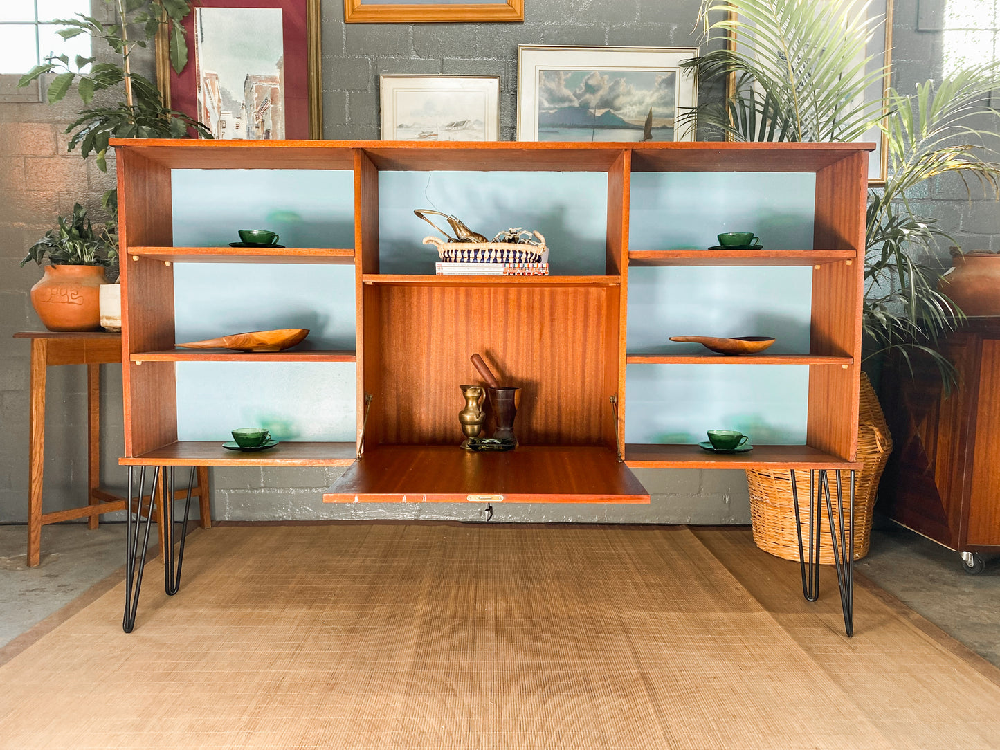 Reimagined Frystark Mid-Century Modern Bookshelf