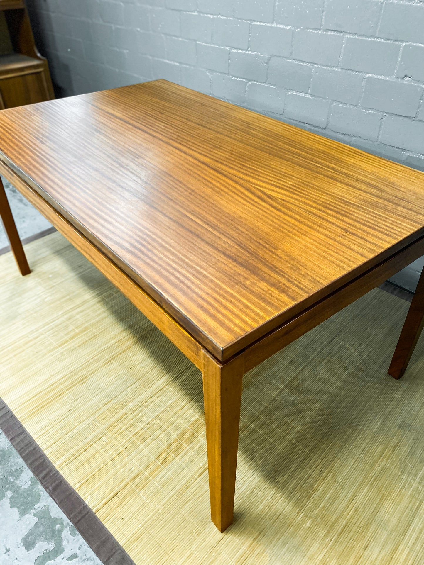 Elegant Mid-Century Modern Teak Dining Table