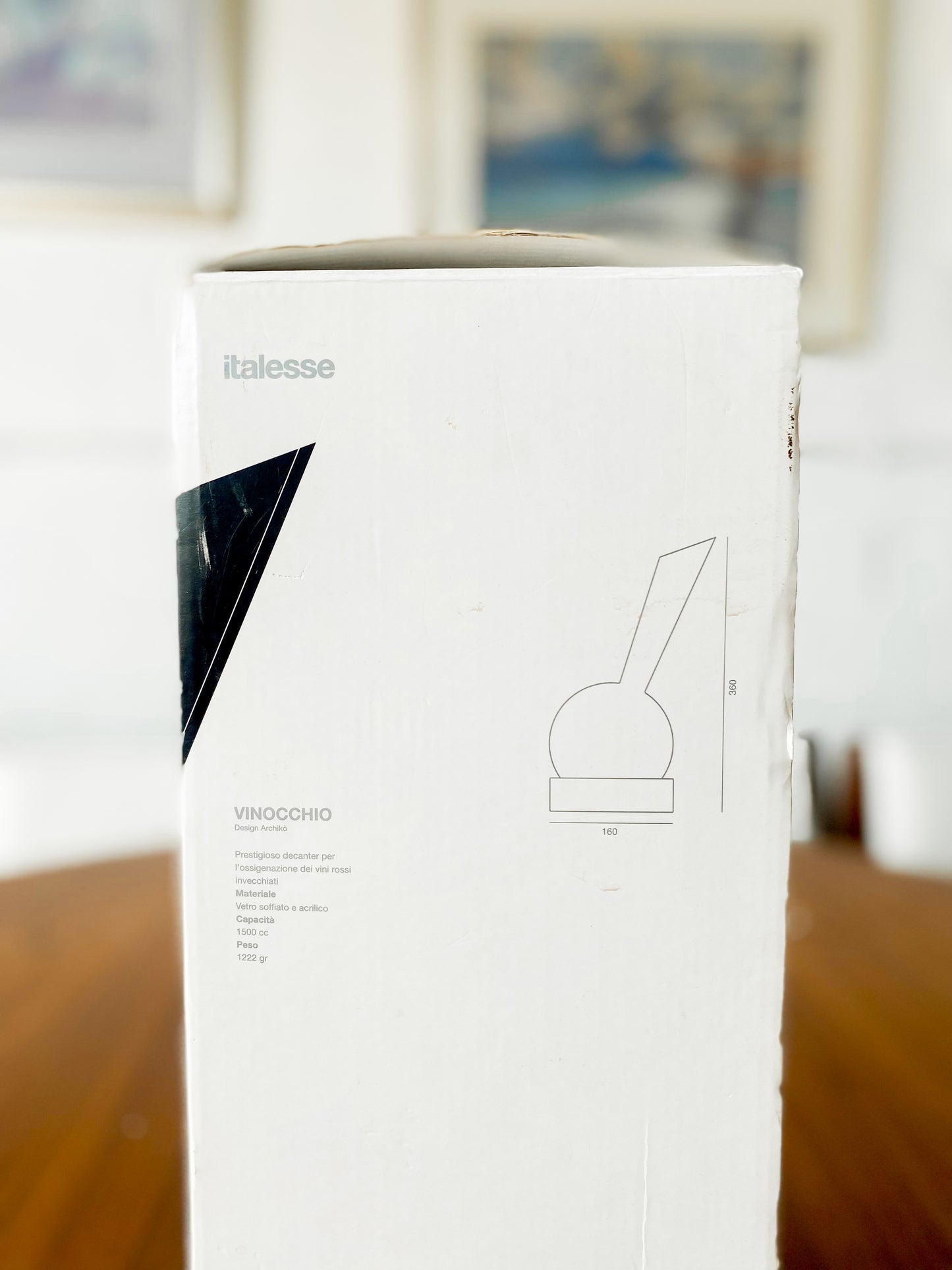 Vinocchio Decanter by Italesse