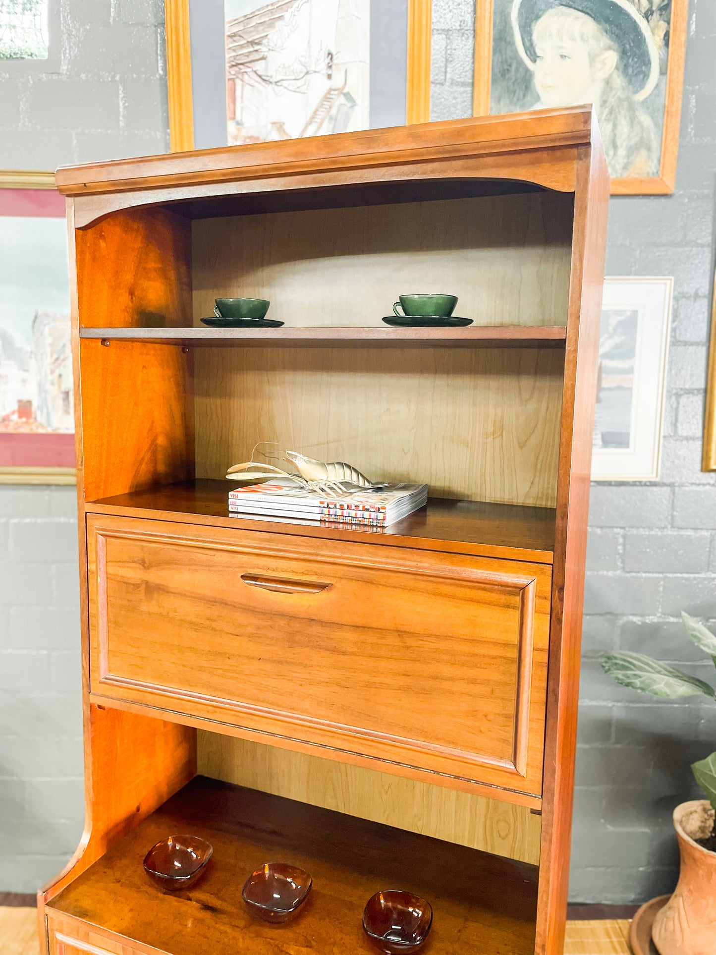 Mid Century Wall Unit