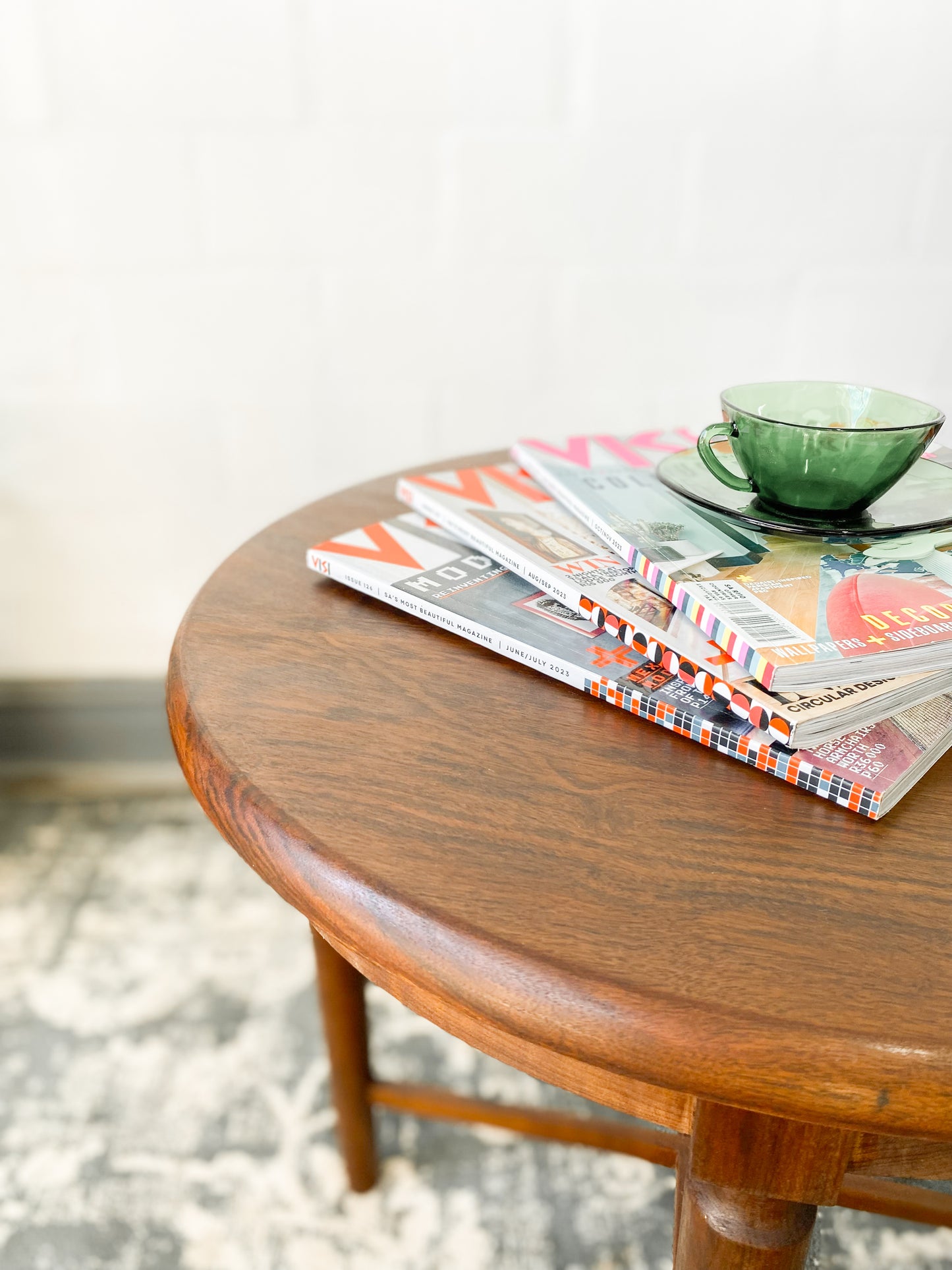 Mid Century Imbuia Side Table
