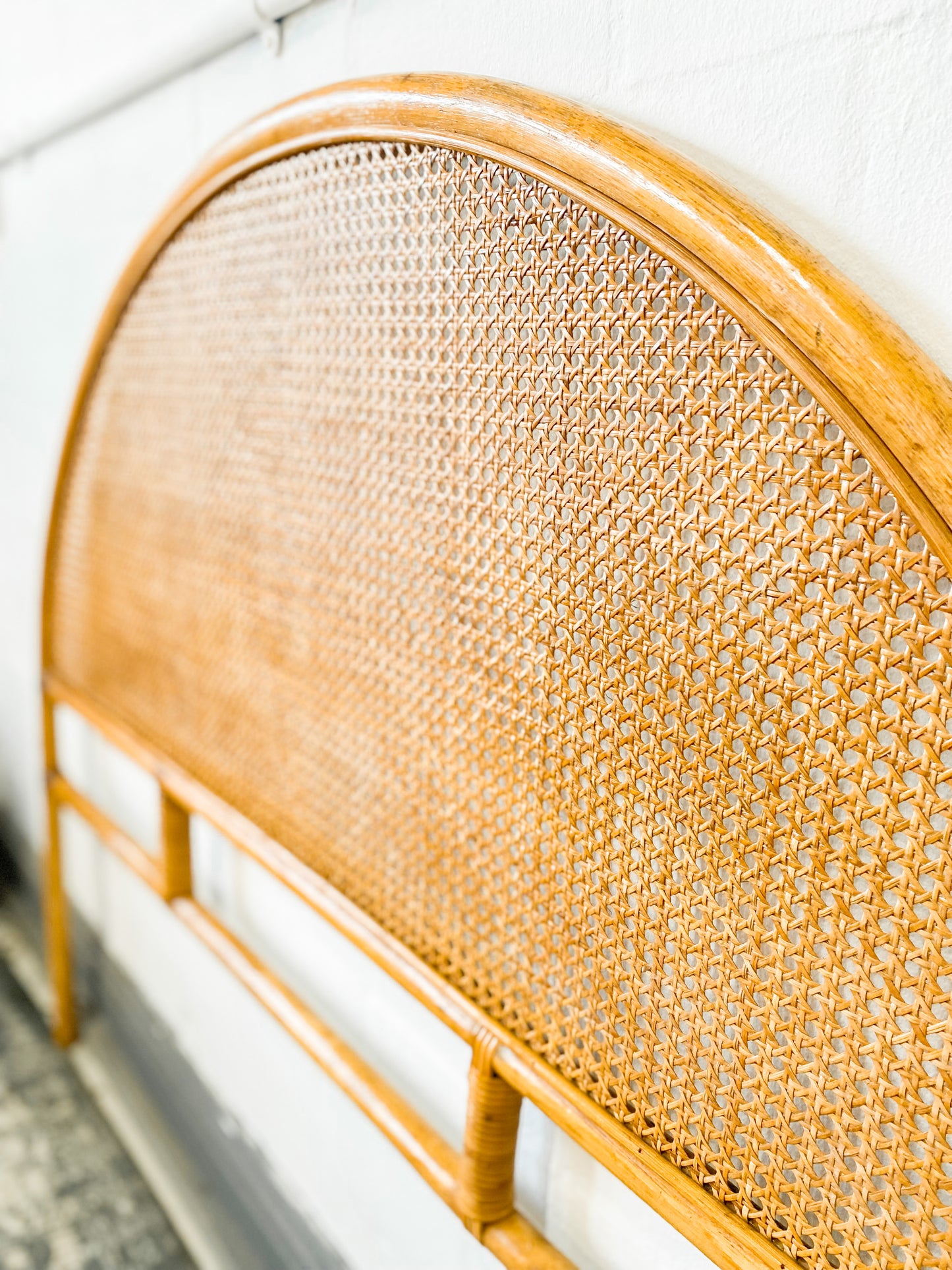 Dome Double Cane Headboard