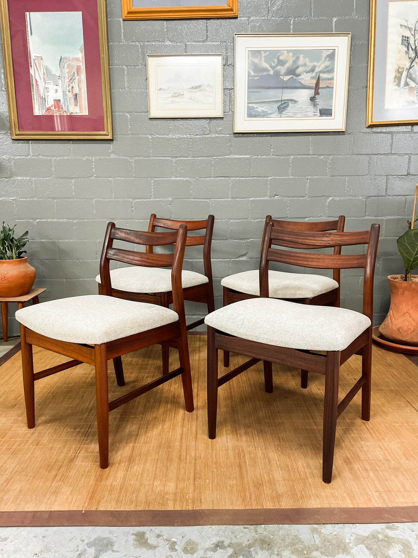 Set of Four Dining Chairs