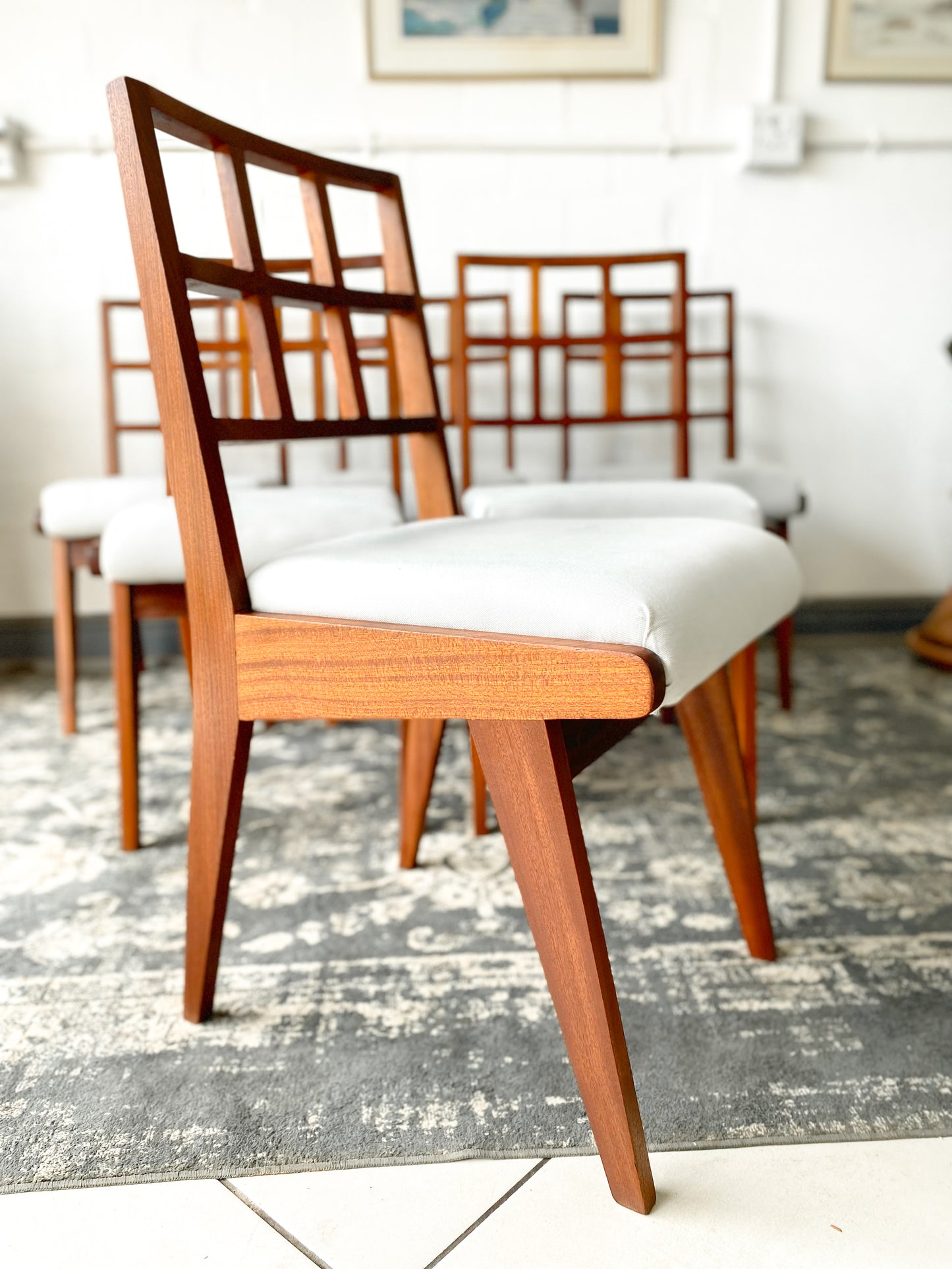Set of 6 Mid-Century Dining Chairs