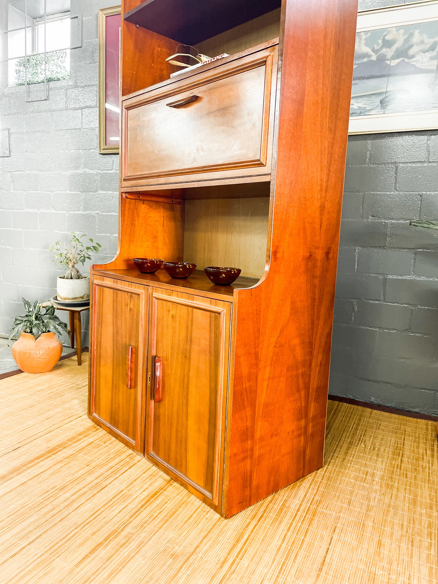 Mid Century Wall Unit