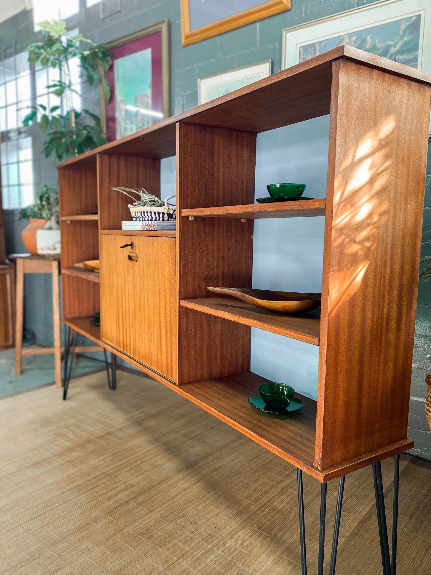 Reimagined Frystark Mid-Century Modern Bookshelf