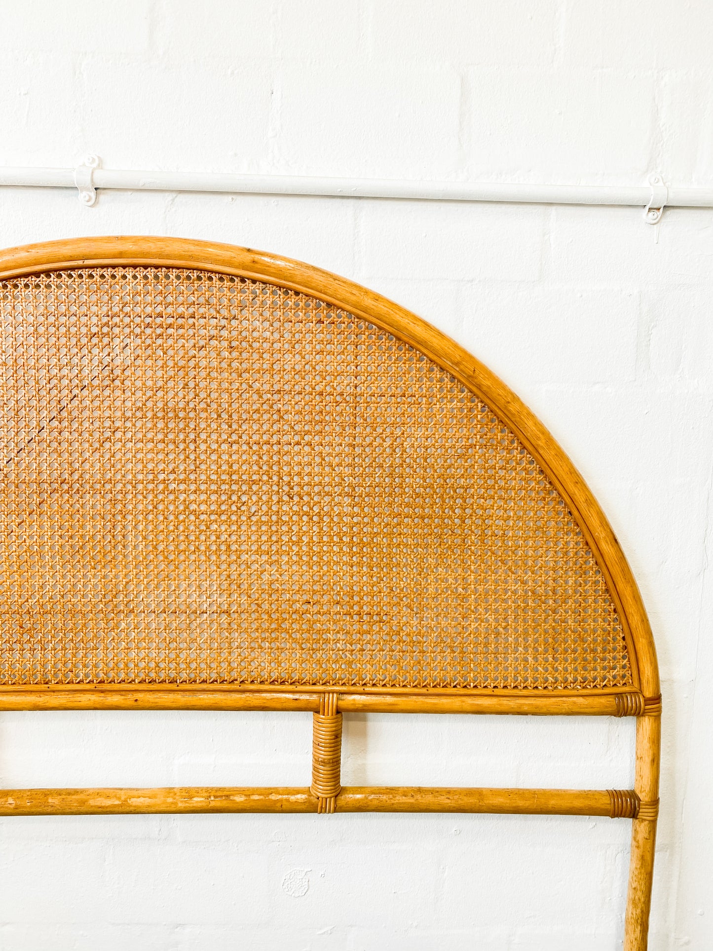 Dome Double Cane Headboard