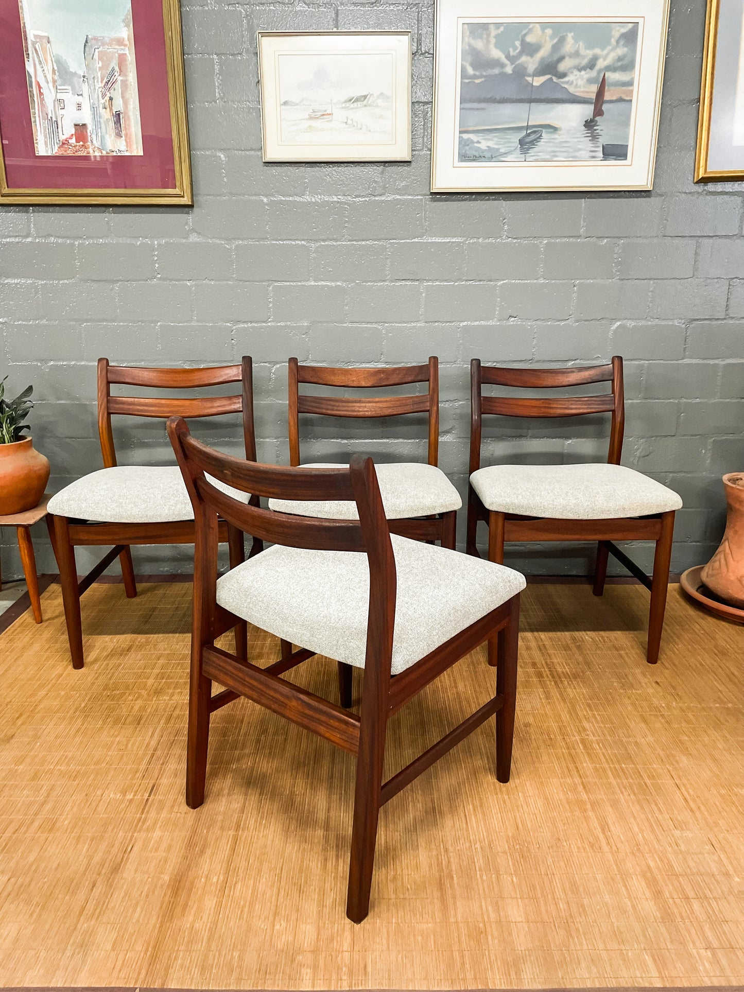 Set of Four Dining Chairs