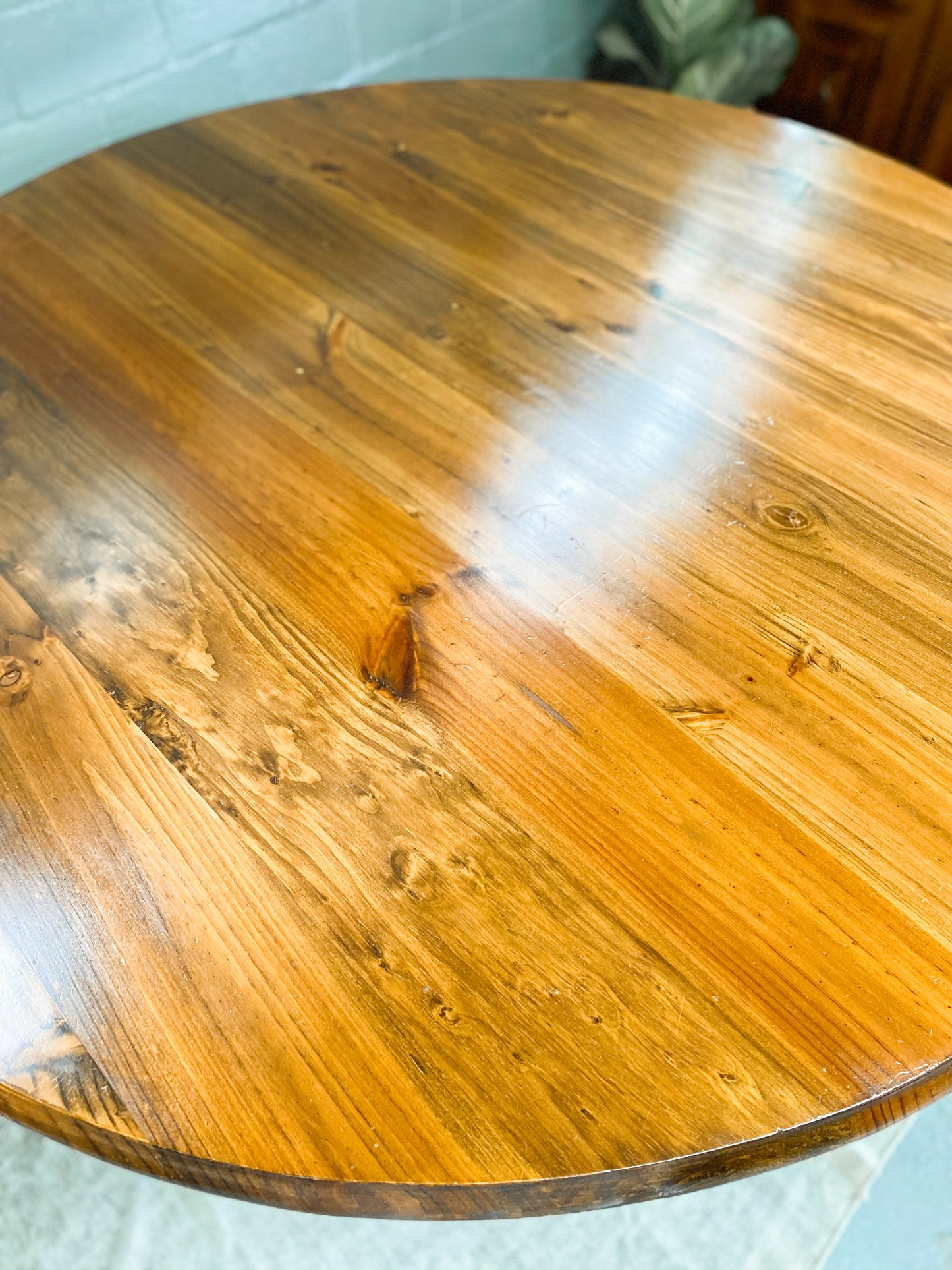 Vintage Farm-Style Dining Table
