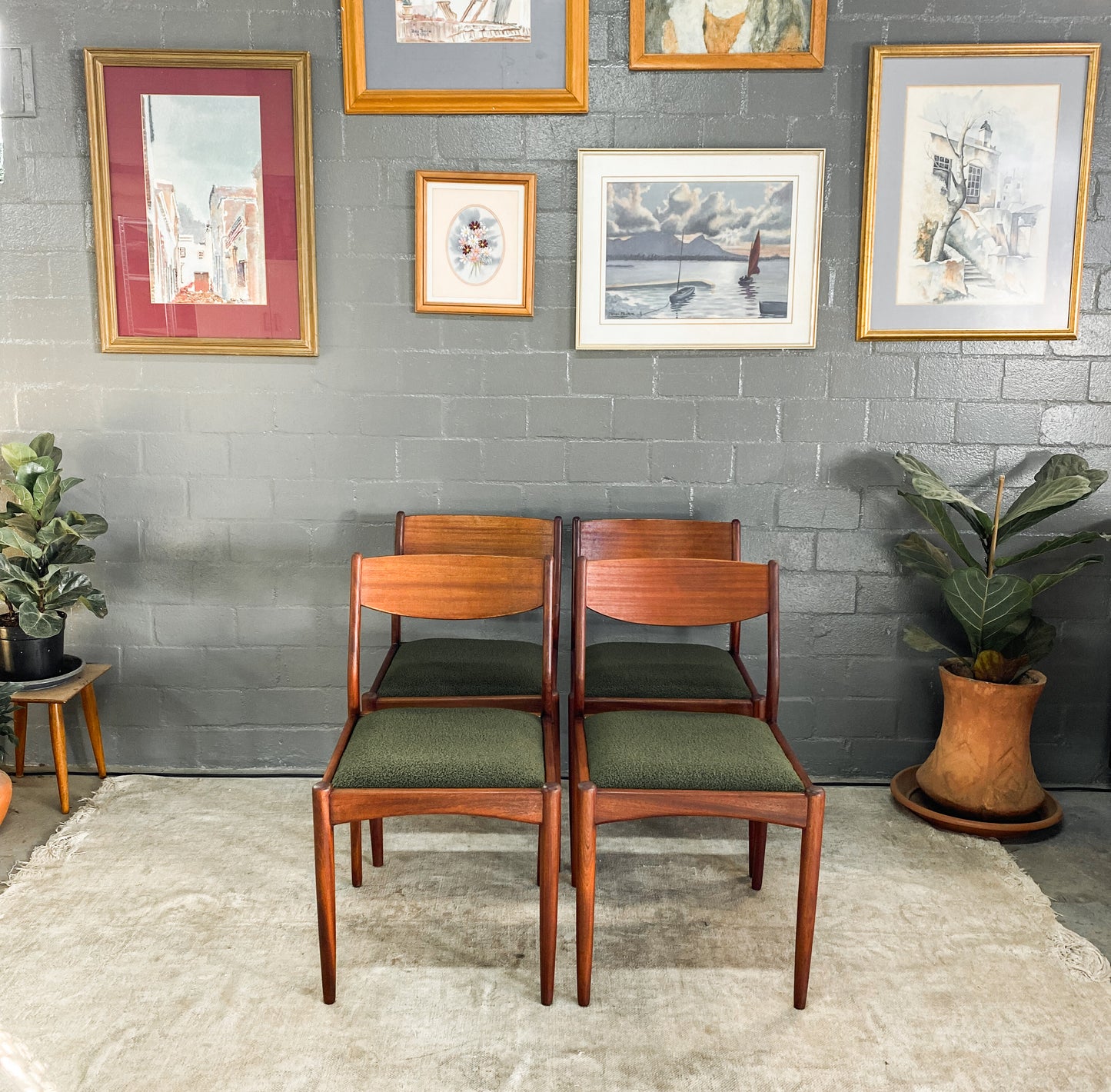 Set of 4 Duros Dining Chairs