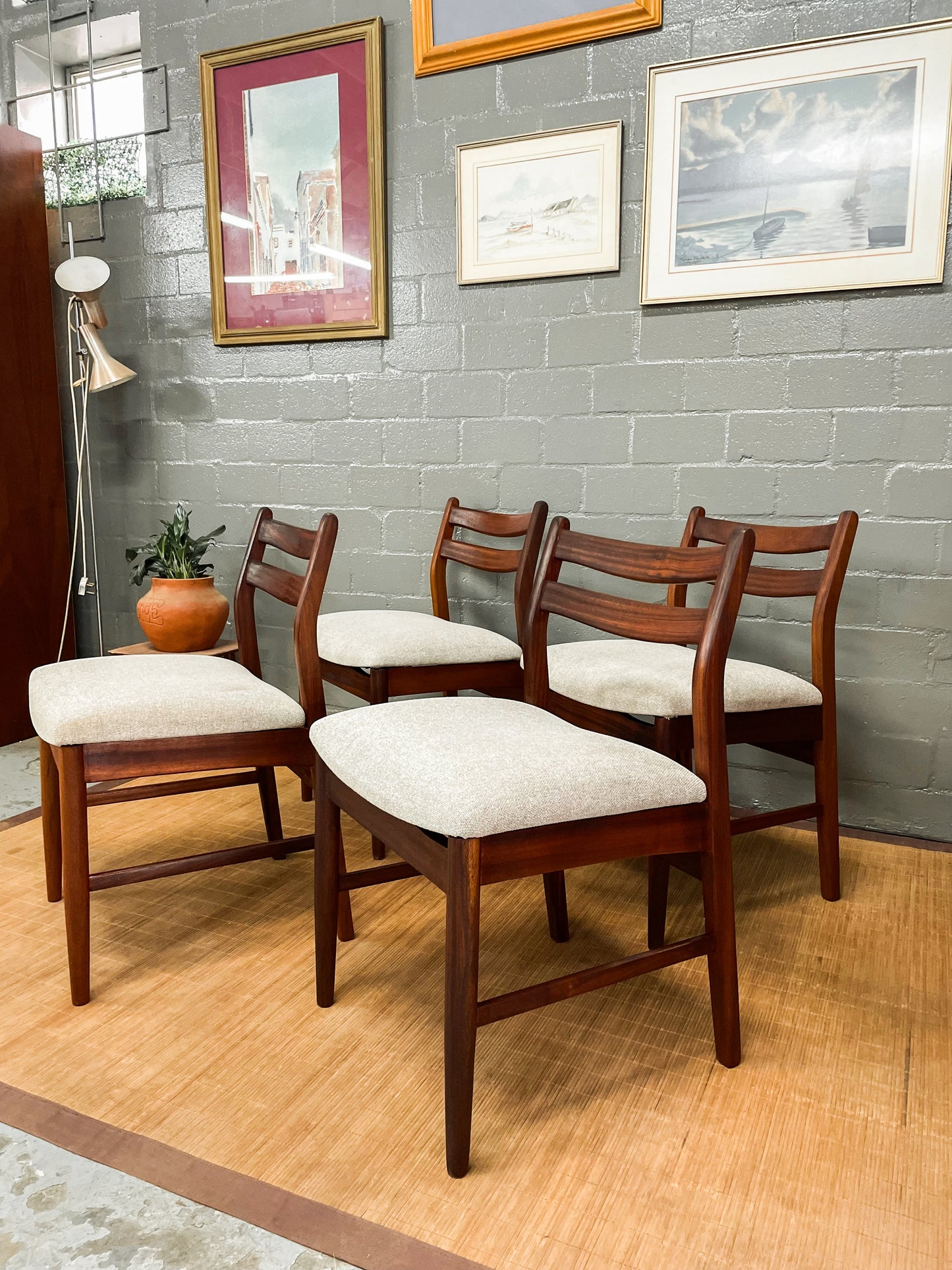 Set of Four Dining Chairs