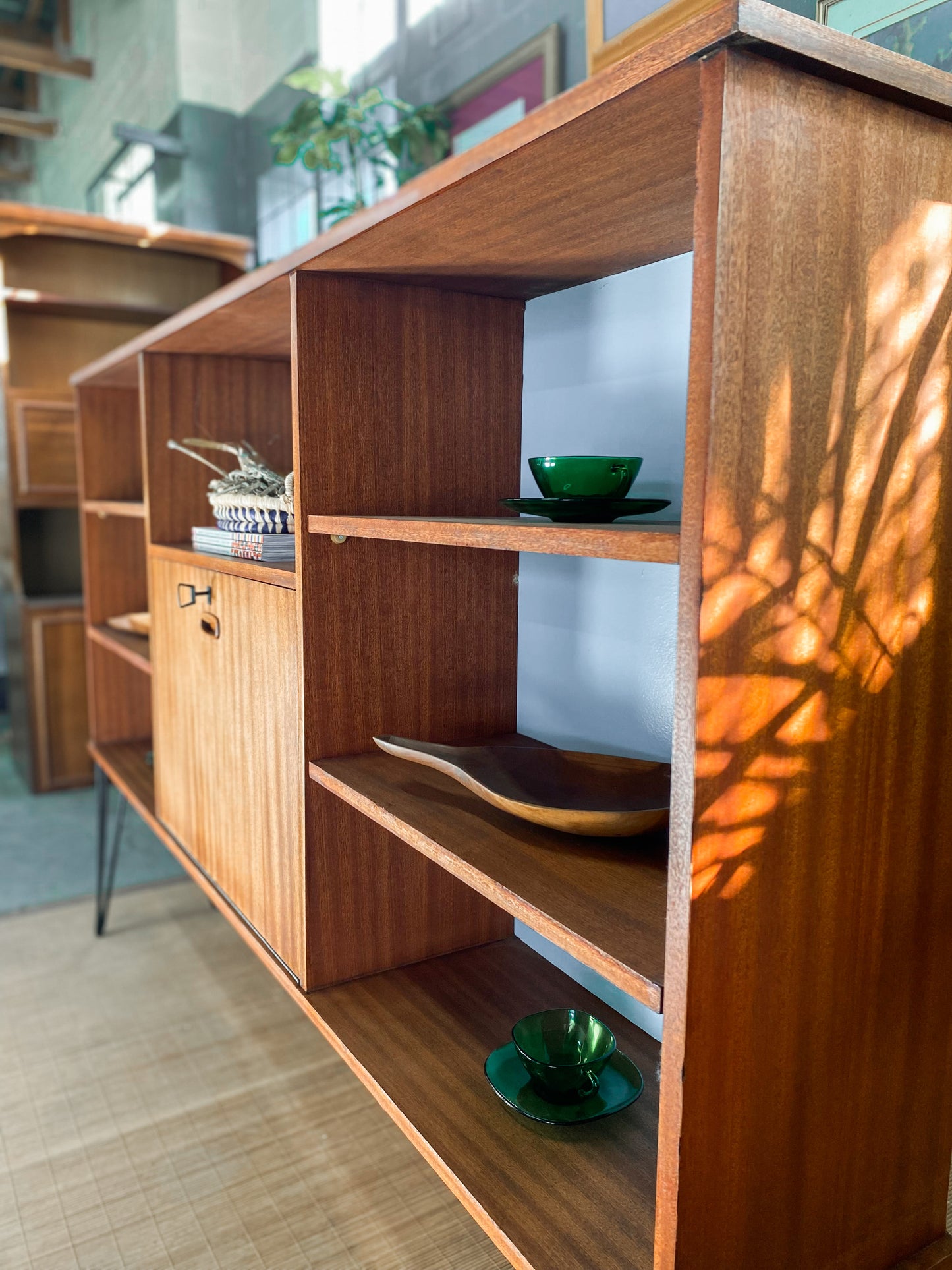 Reimagined Frystark Mid-Century Modern Bookshelf