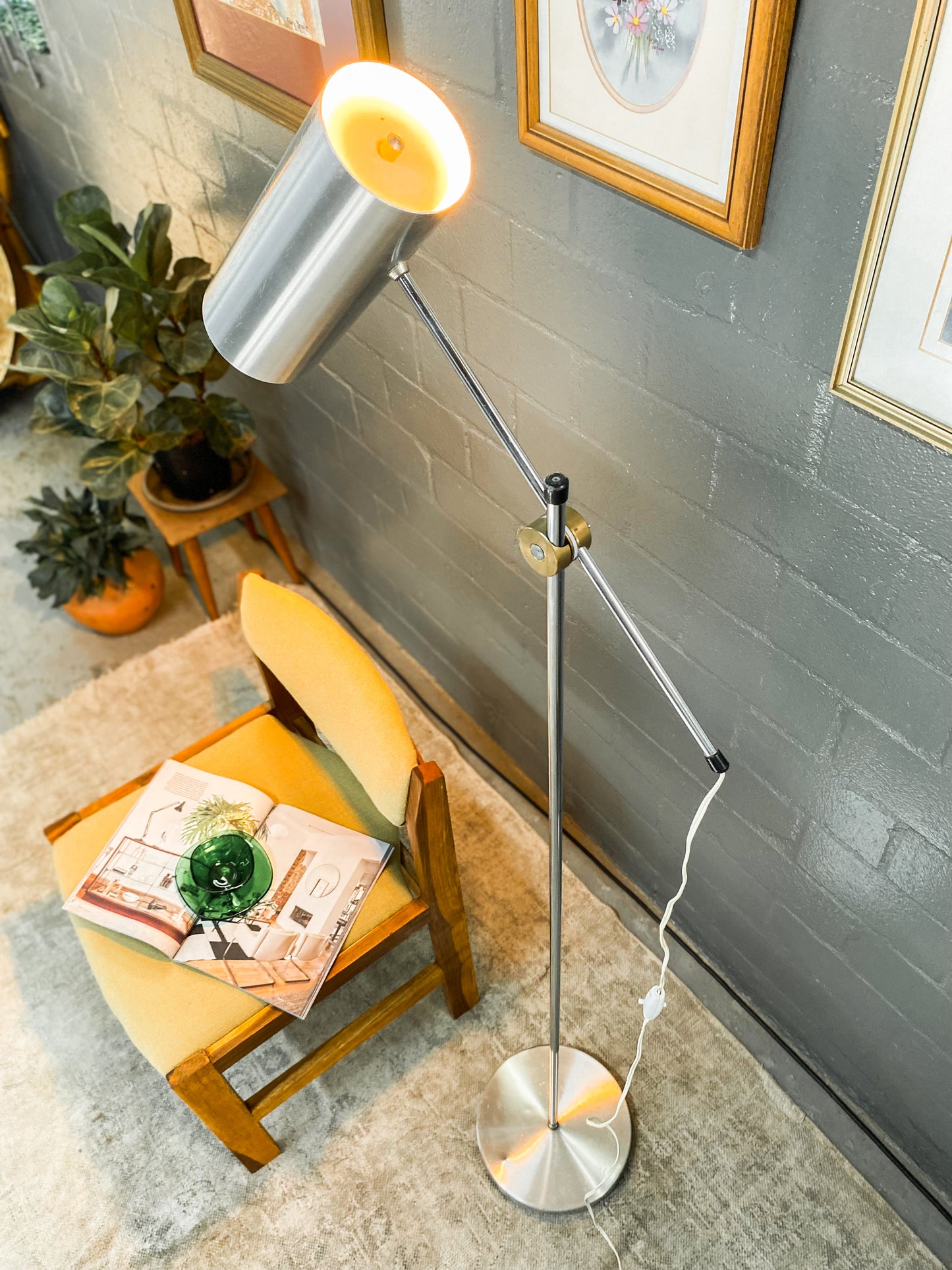 Floor Lamp Designed by Anders Pehrson for Ateljé Lyktan Sweden