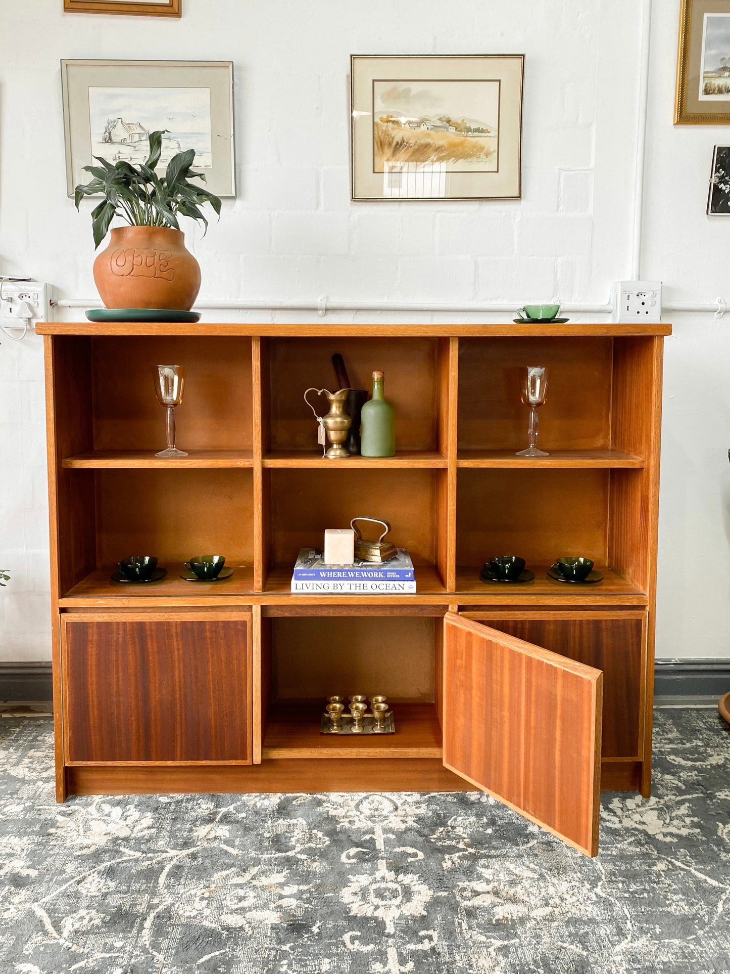 Mid Century Display Cabinet