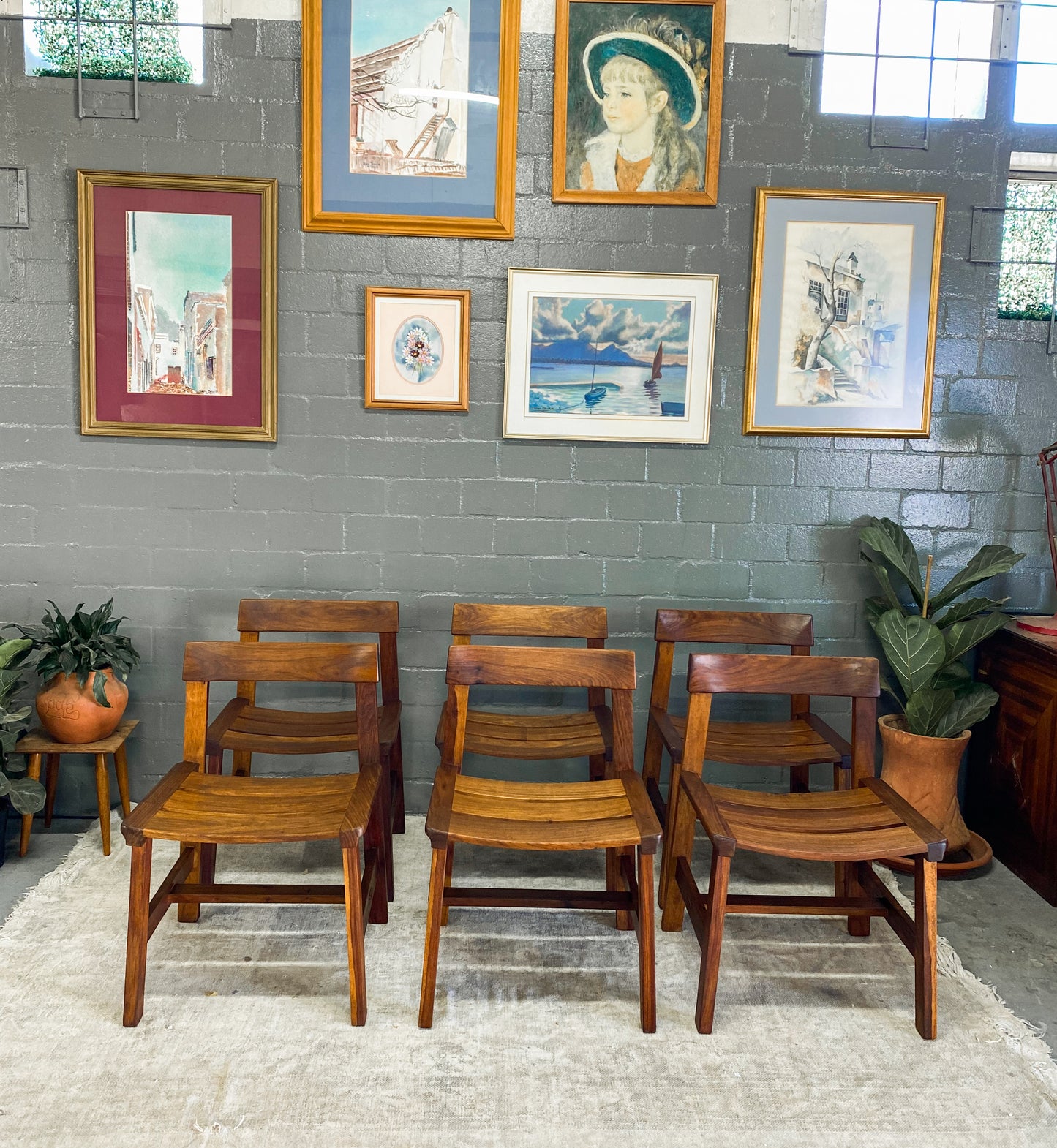 Set of 6 DS Vorster Dining Chairs