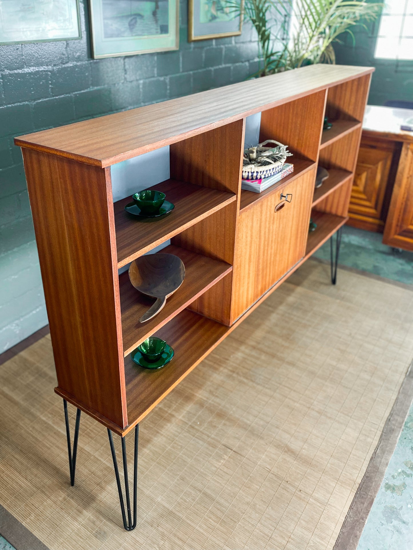 Reimagined Frystark Mid-Century Modern Bookshelf