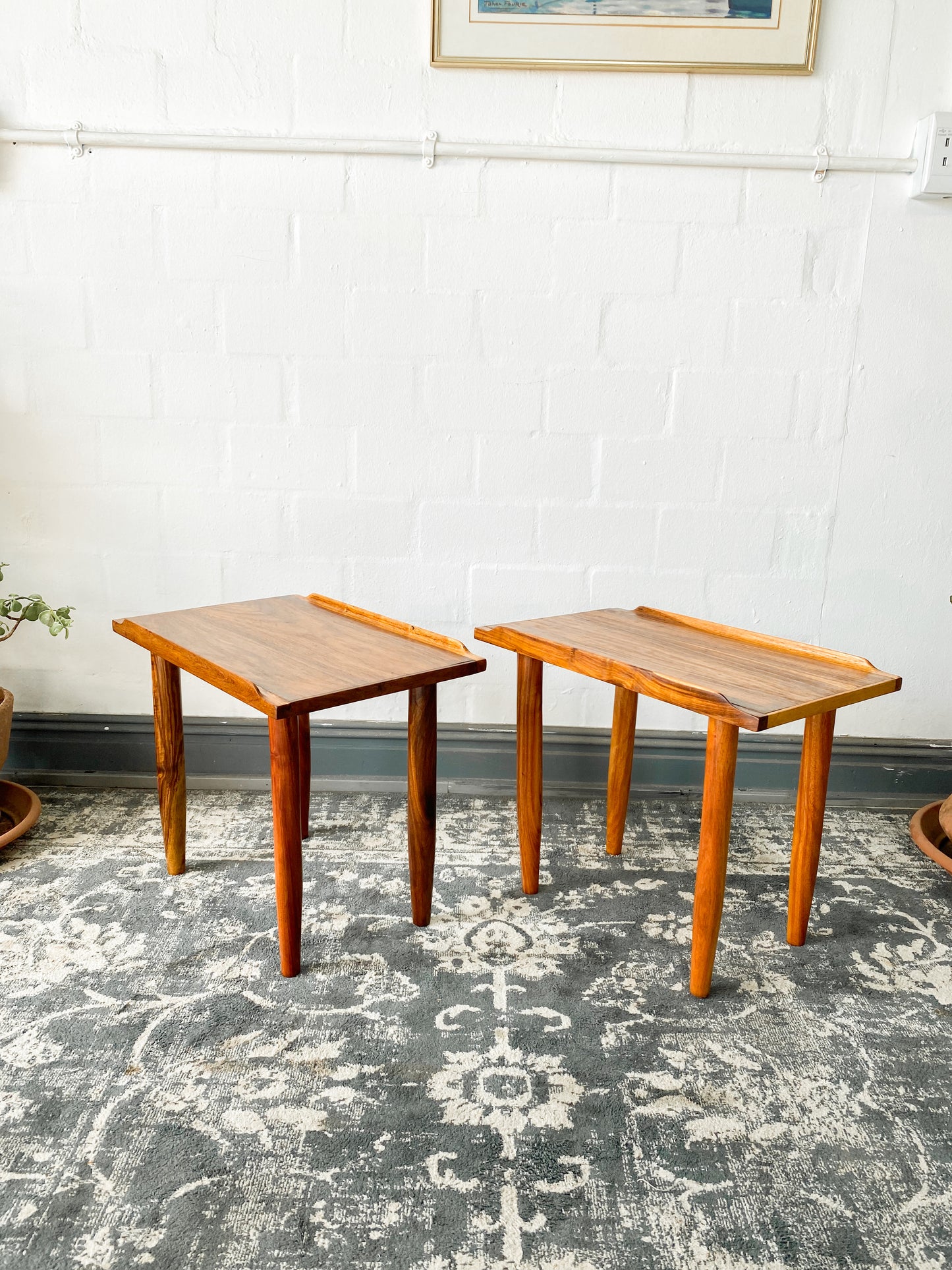 Pair of Mid-Century Side Tables
