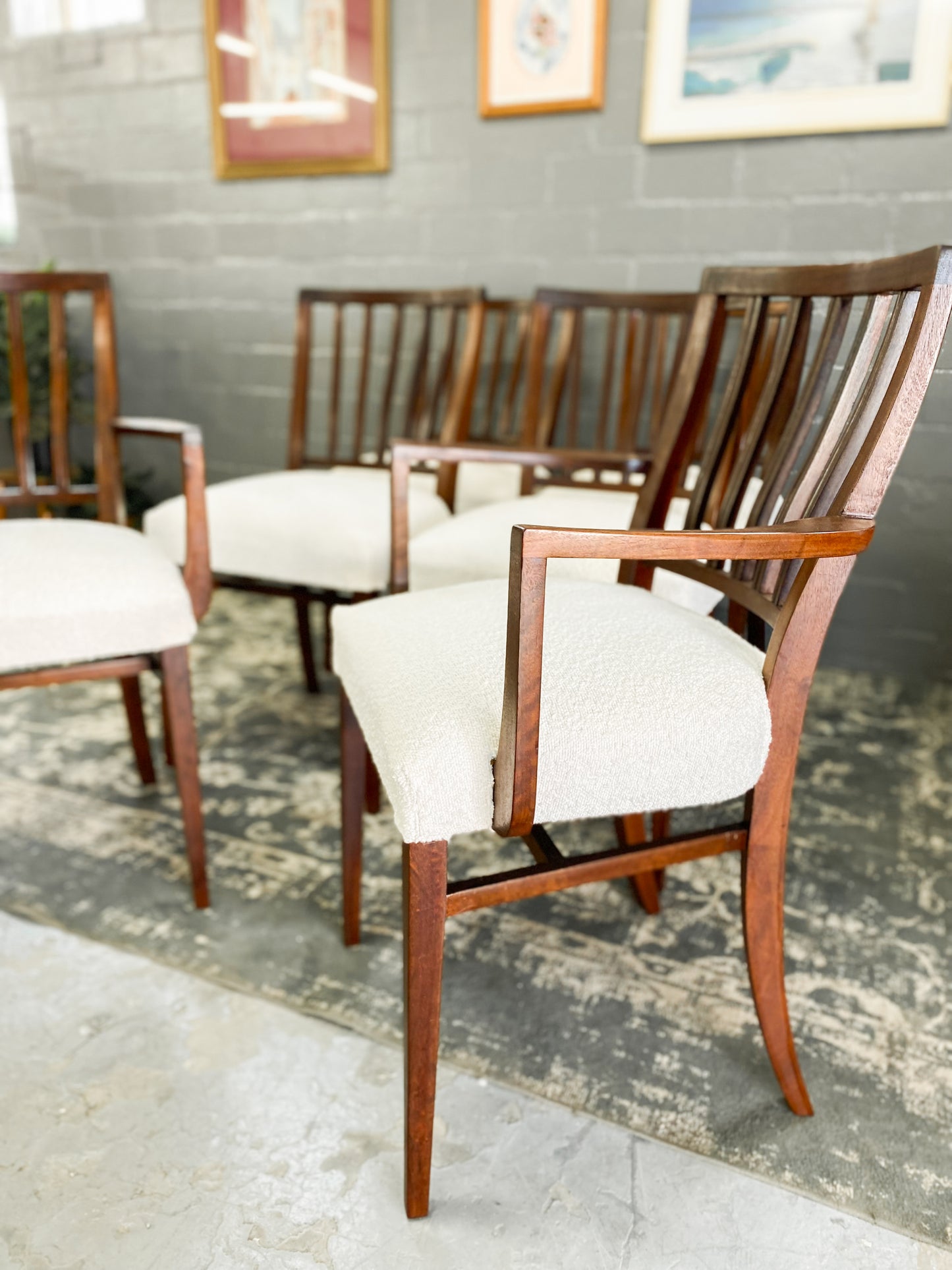 Set of 6 EE Meyer Dining Chairs