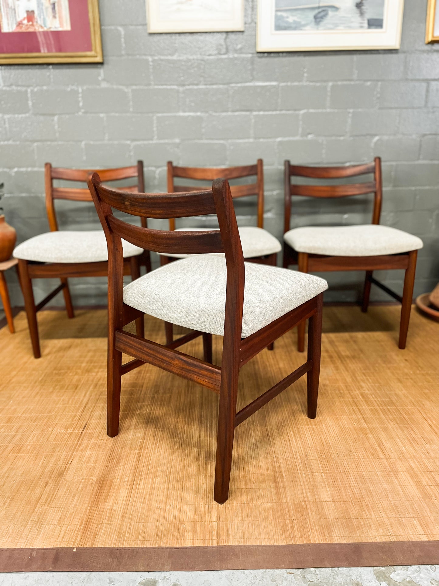 Set of Four Dining Chairs