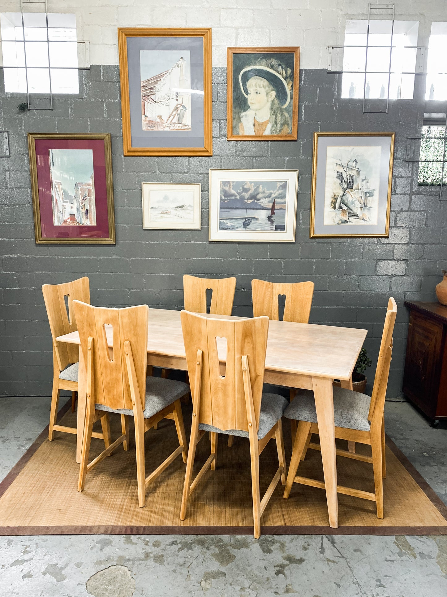 Six Bakker and Steyger Dining Chairs
