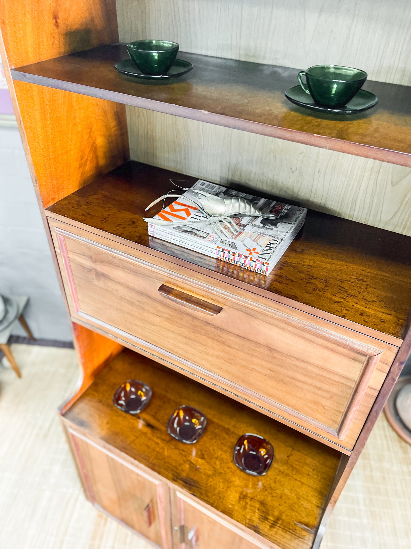 Mid Century Wall Unit