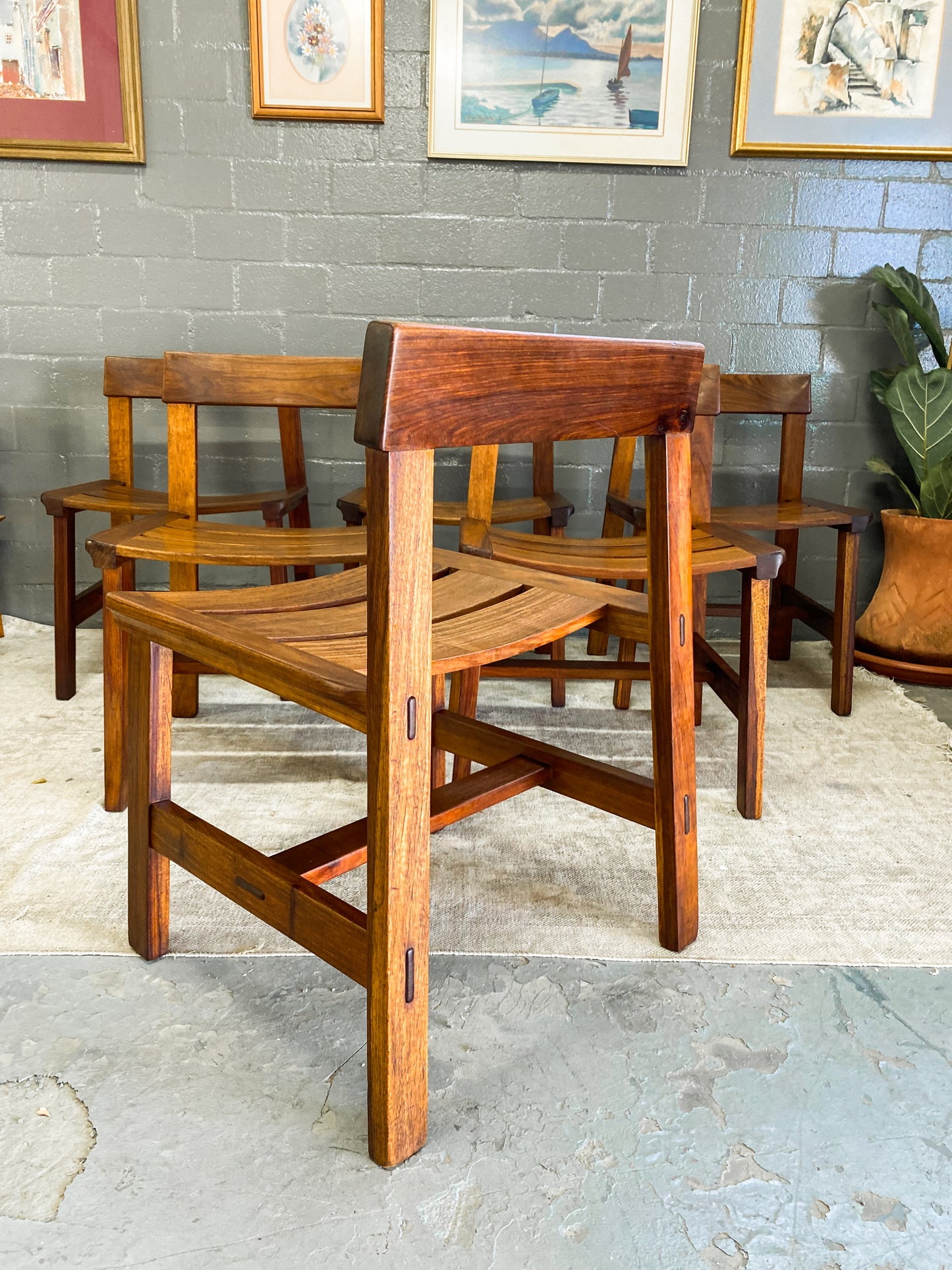 Set of 6 DS Vorster Dining Chairs