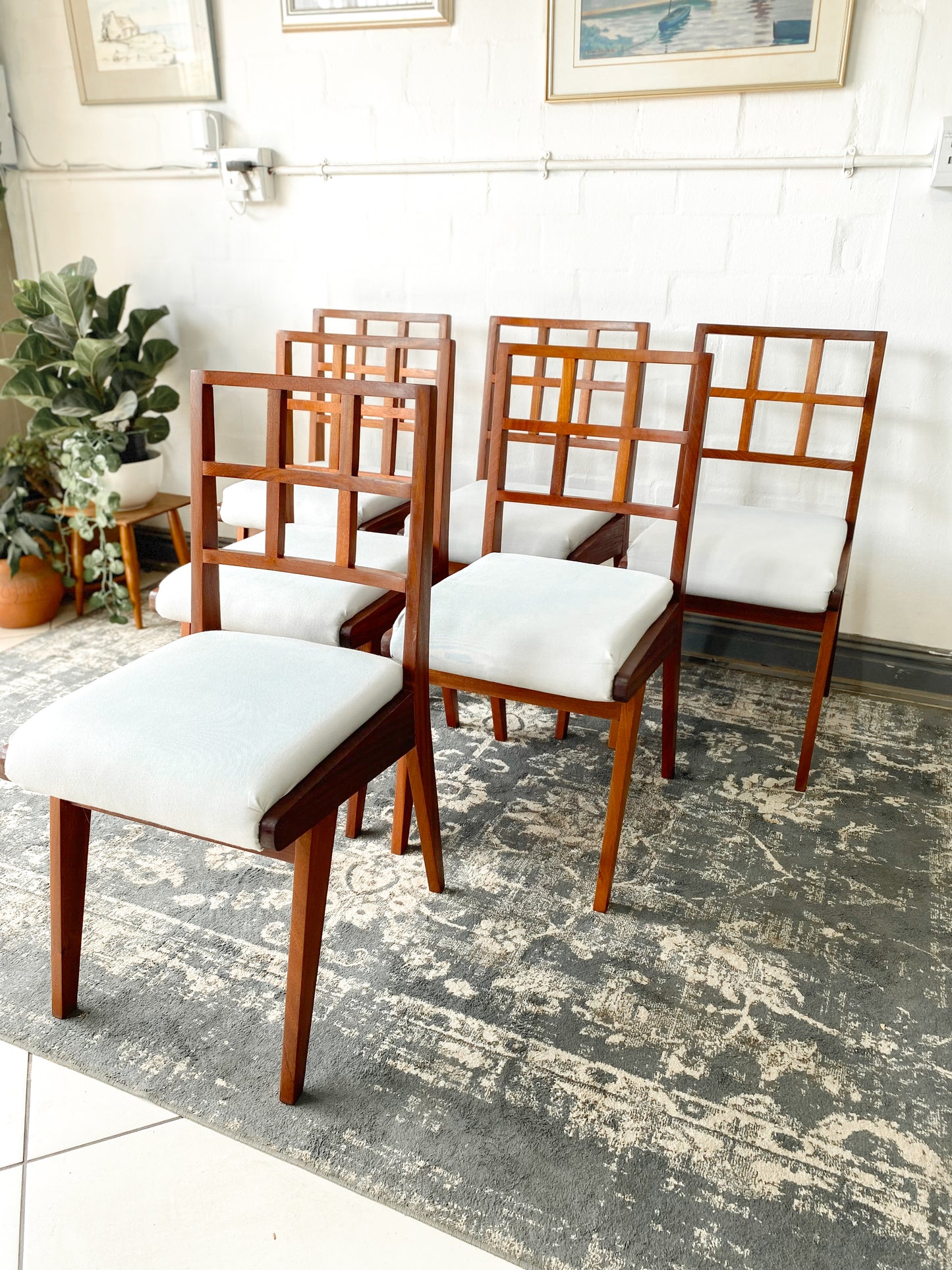 Set of 6 Mid-Century Dining Chairs