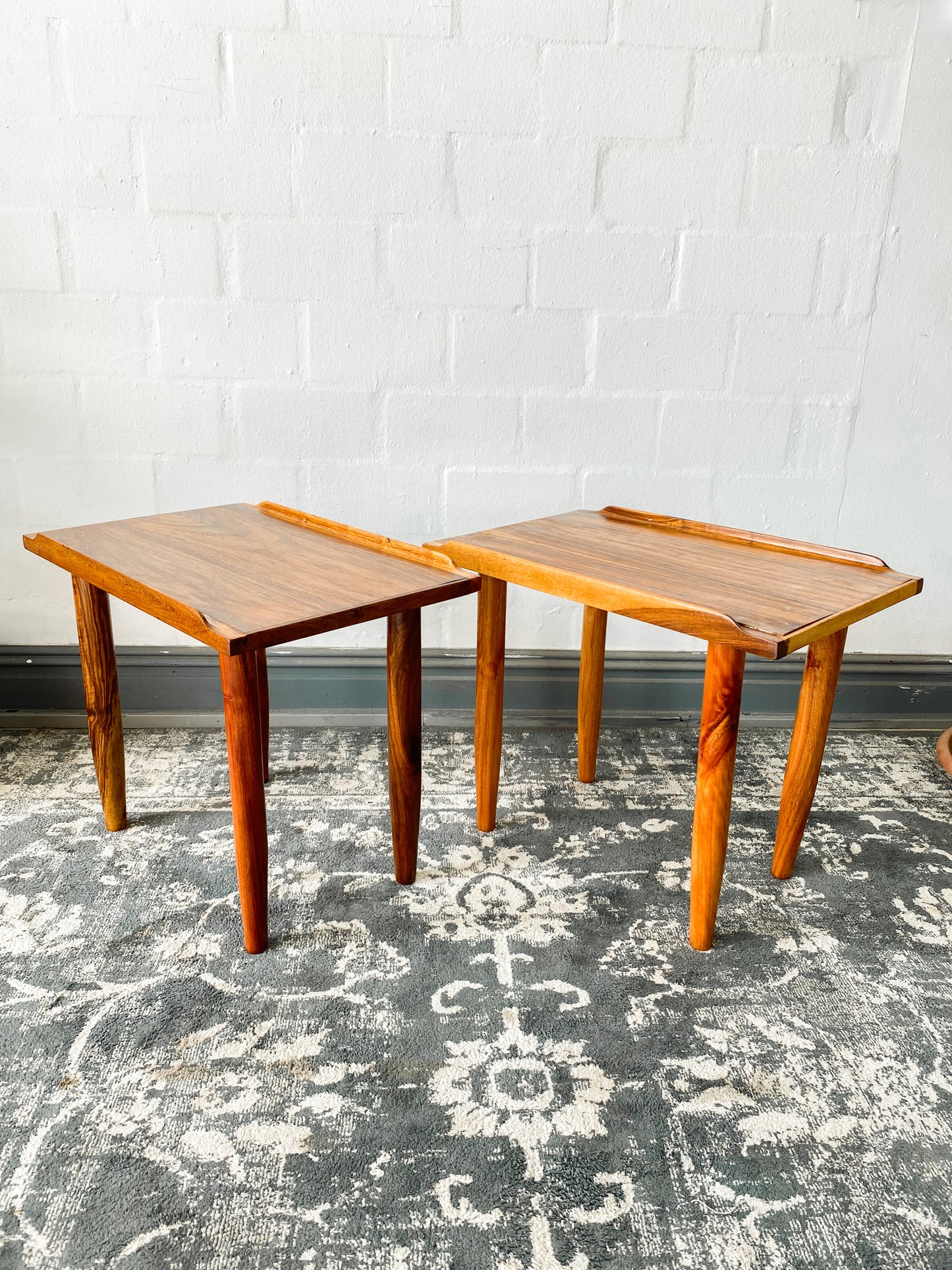 Pair of Mid-Century Side Tables