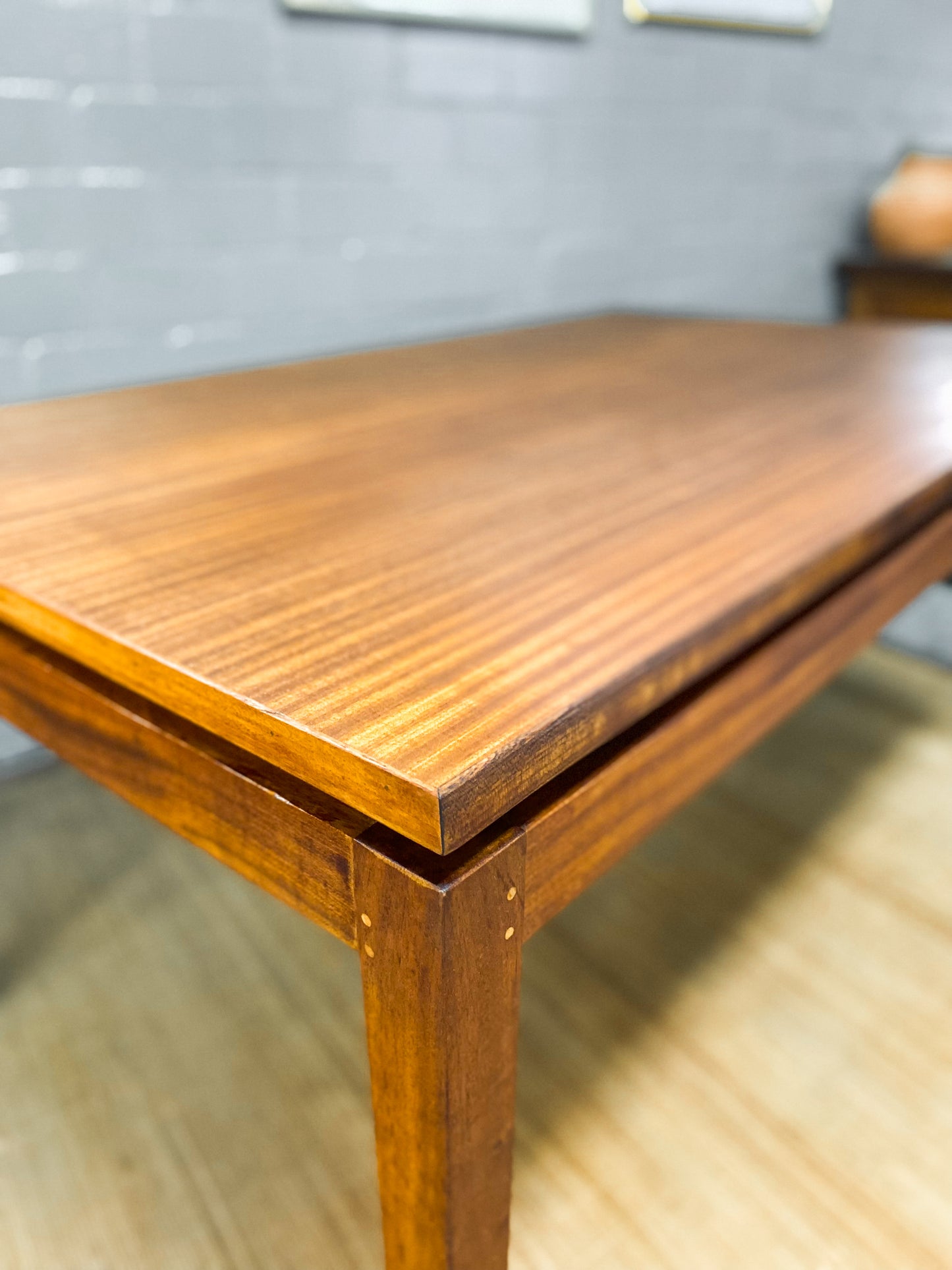 Elegant Mid-Century Modern Teak Dining Table