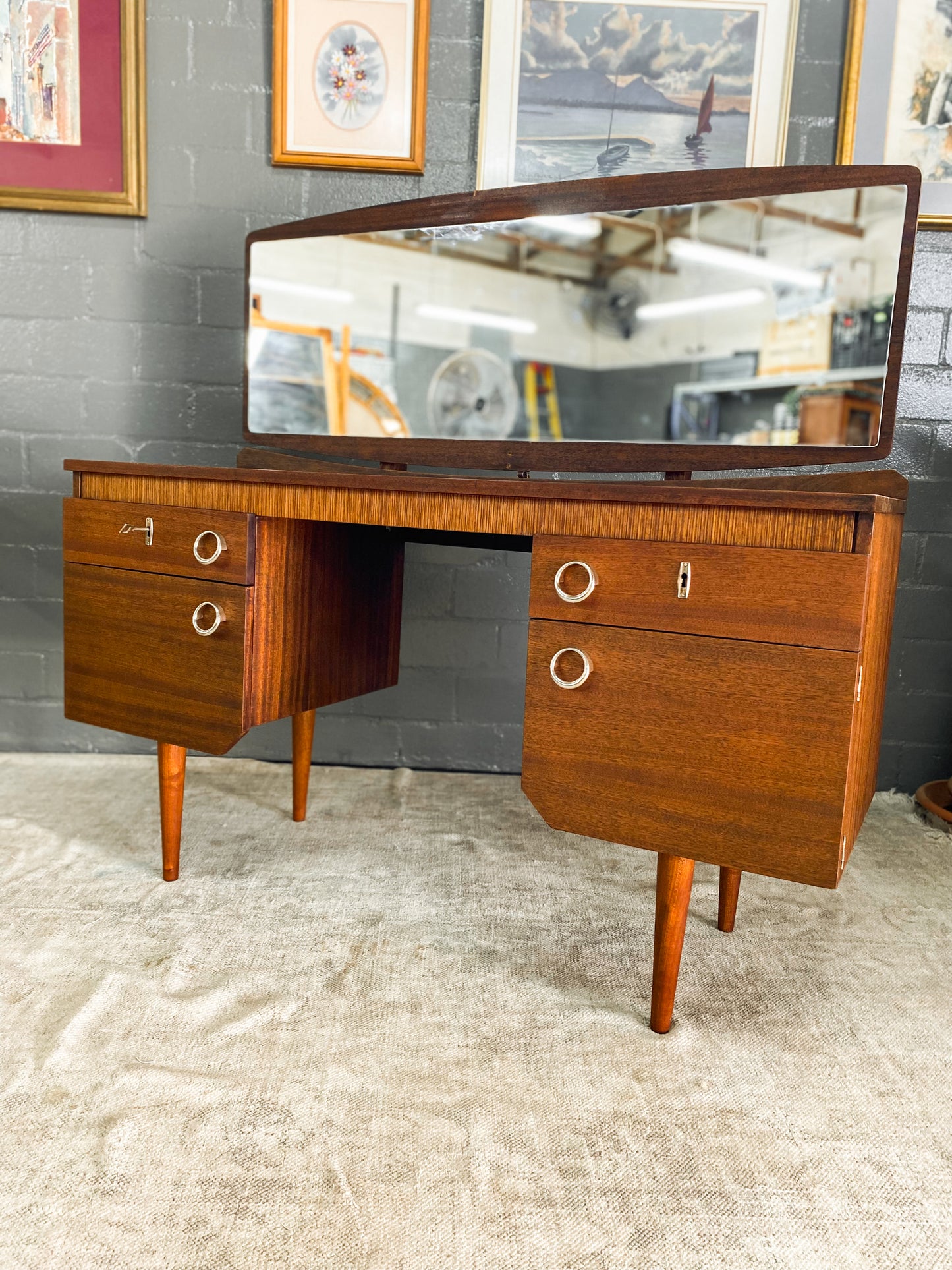 Frystark Mid Century Dresser