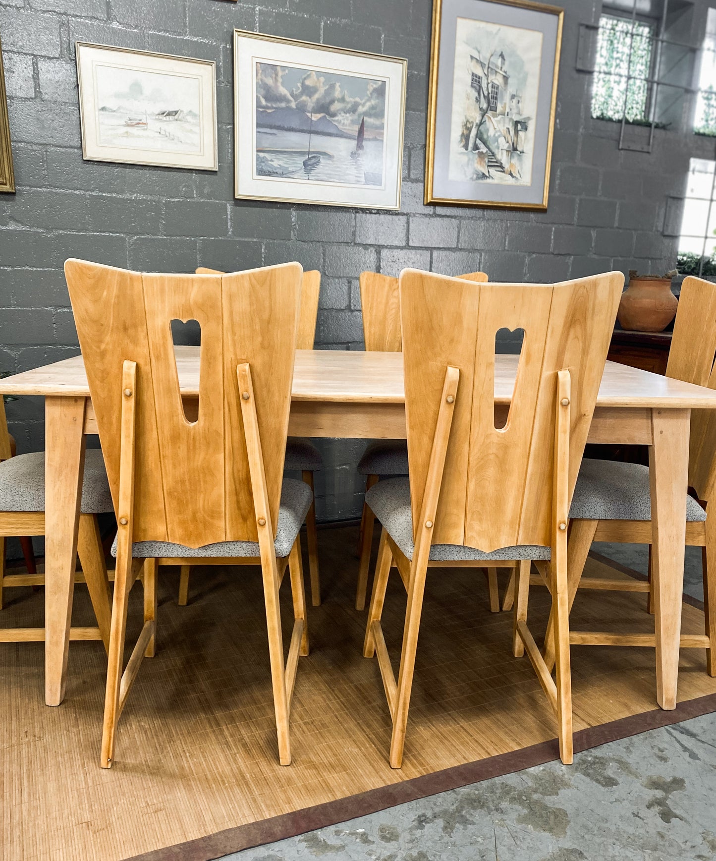 Six Bakker and Steyger Dining Chairs