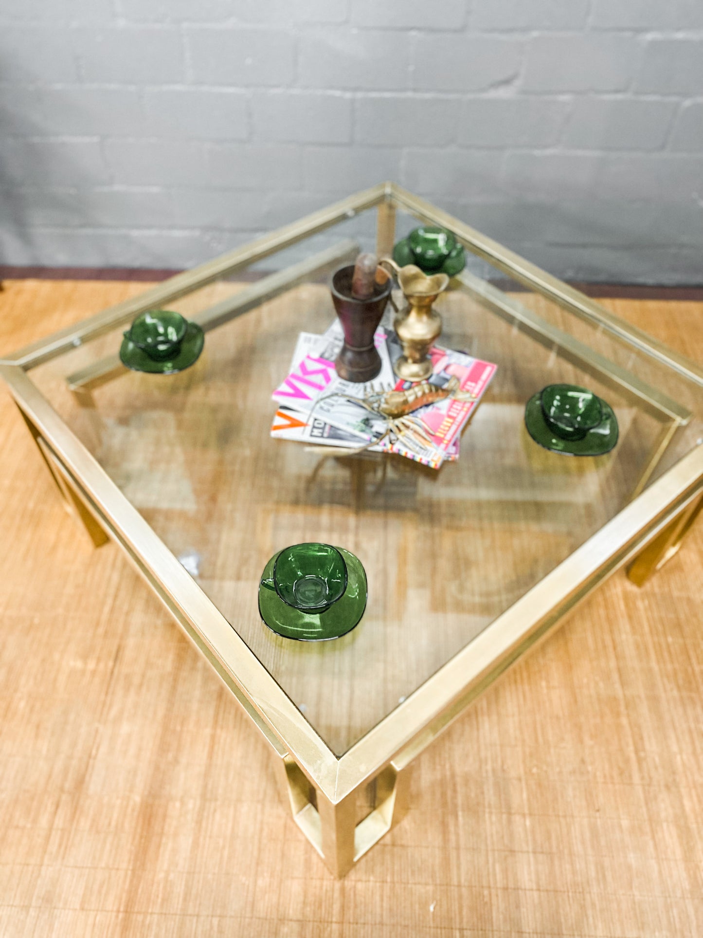 Brass Coffee Table