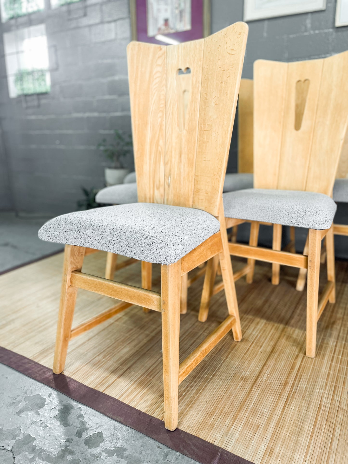 Six Bakker and Steyger Dining Chairs