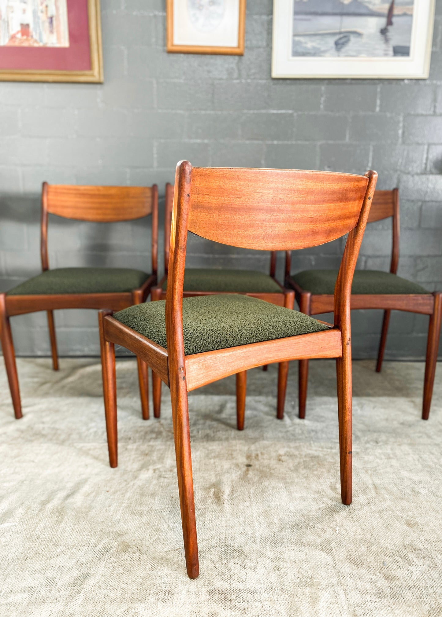 Set of 4 Duros Dining Chairs