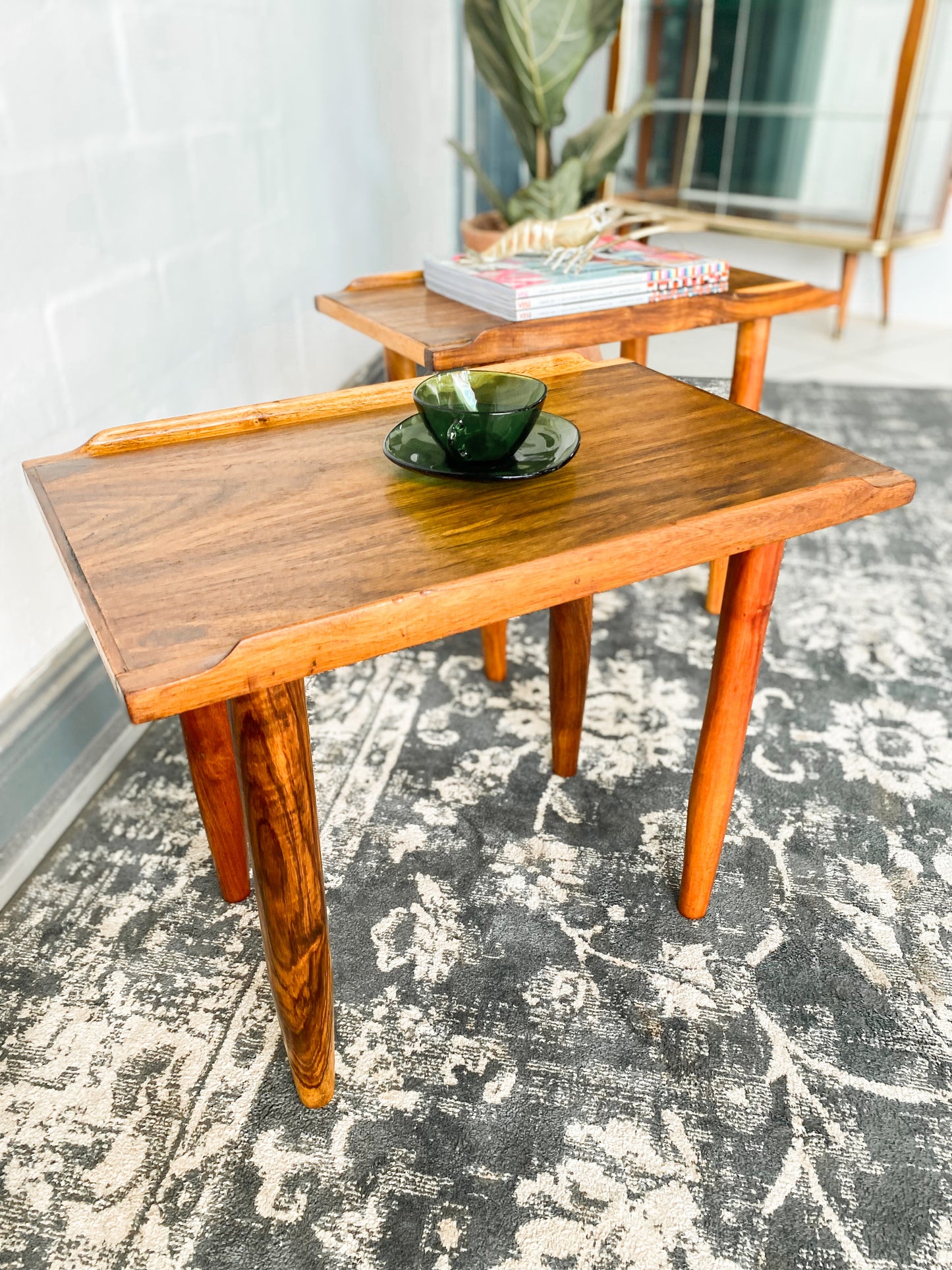 Pair of Mid-Century Side Tables