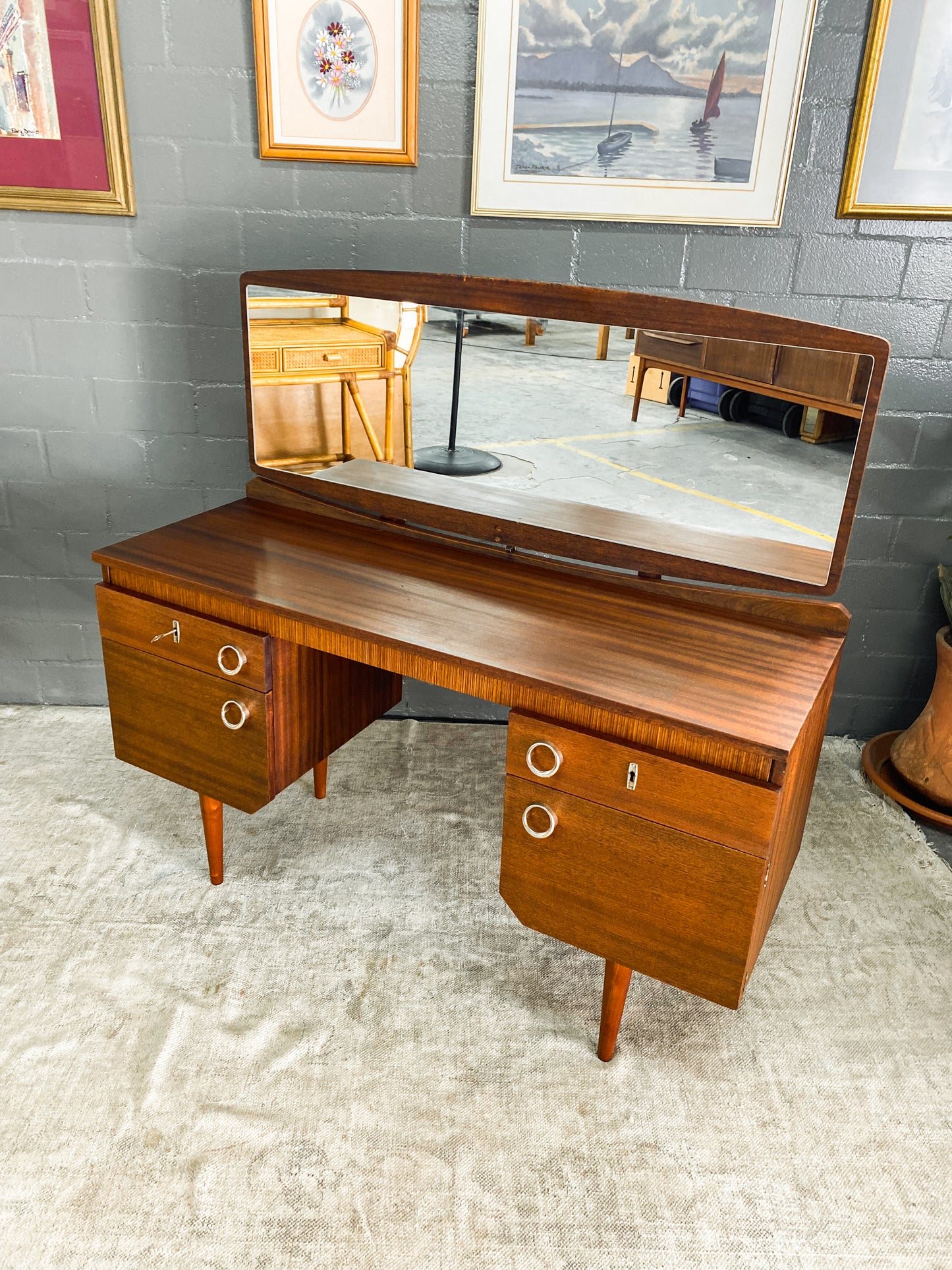 Frystark Mid Century Dresser
