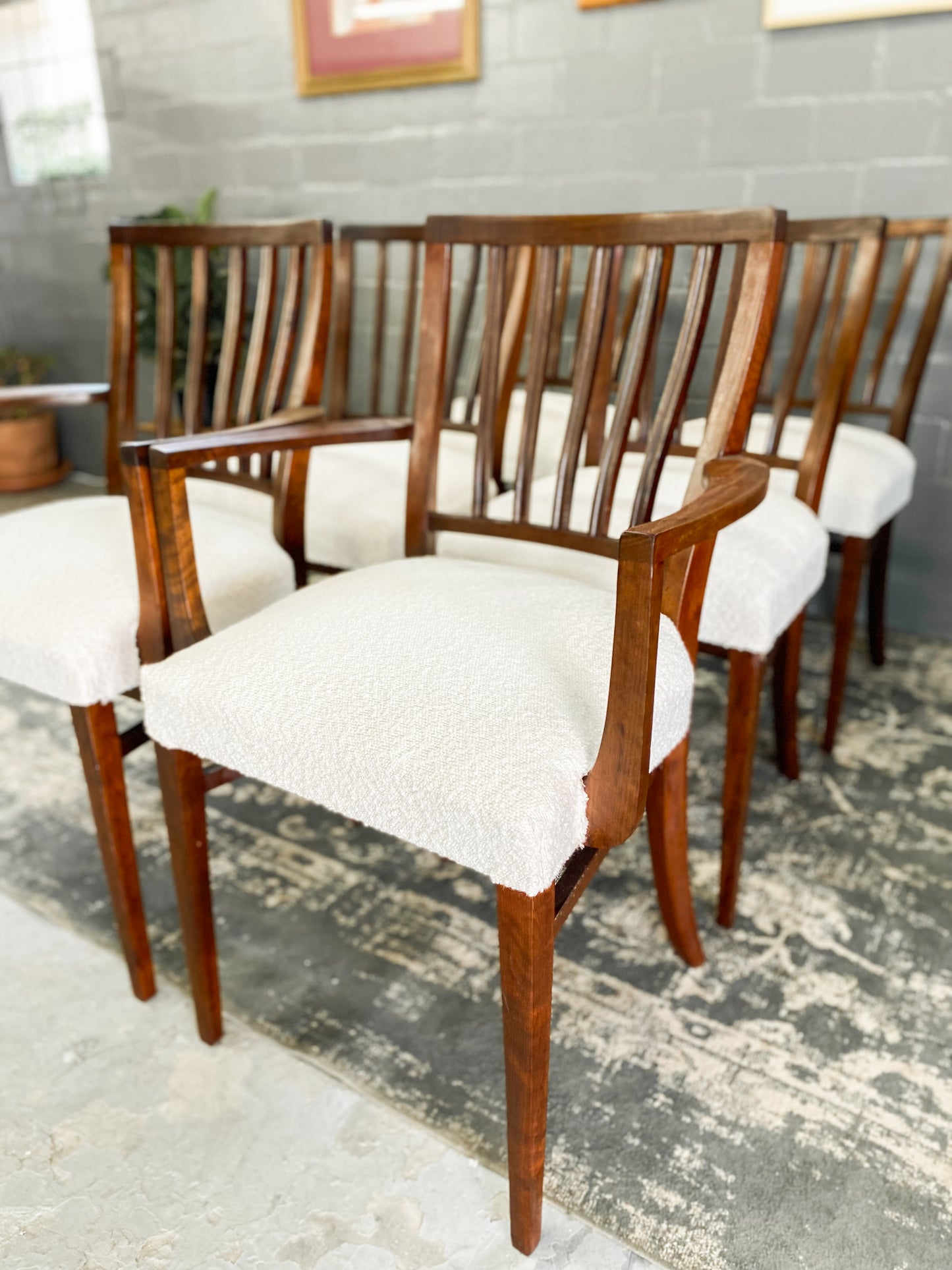 Set of 6 EE Meyer Dining Chairs