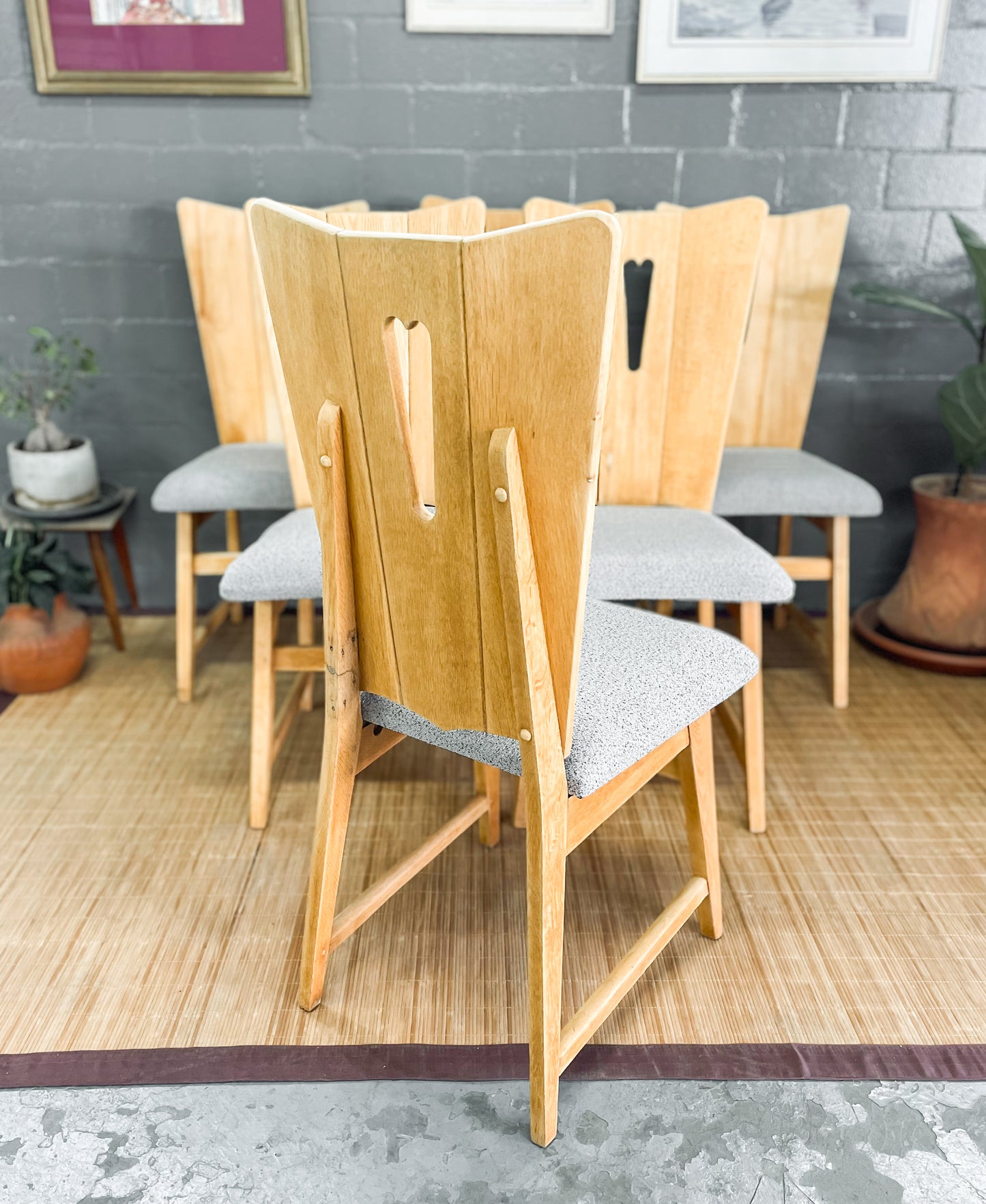 Six Bakker and Steyger Dining Chairs