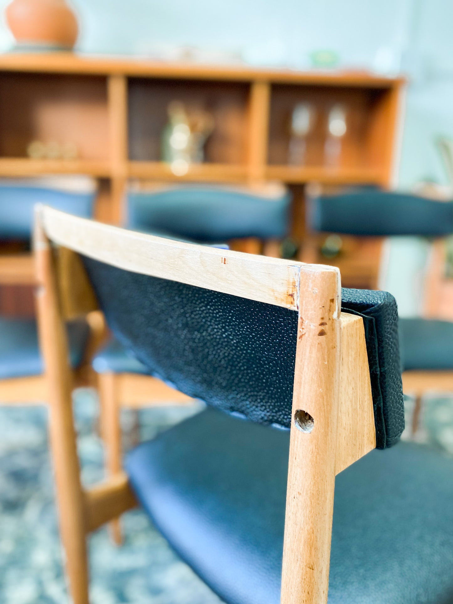 Set of 4 Mid Century Dining Chairs